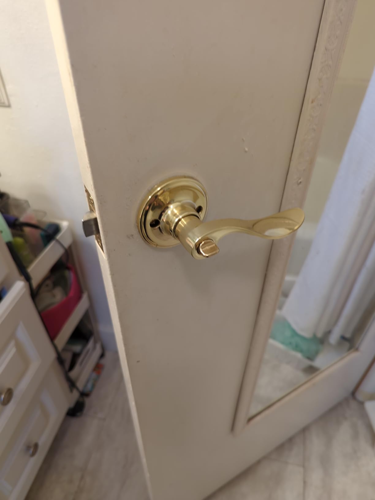 Copper Creek WL2230PB Waverly Door Lever, Polished Brass customer photo 2