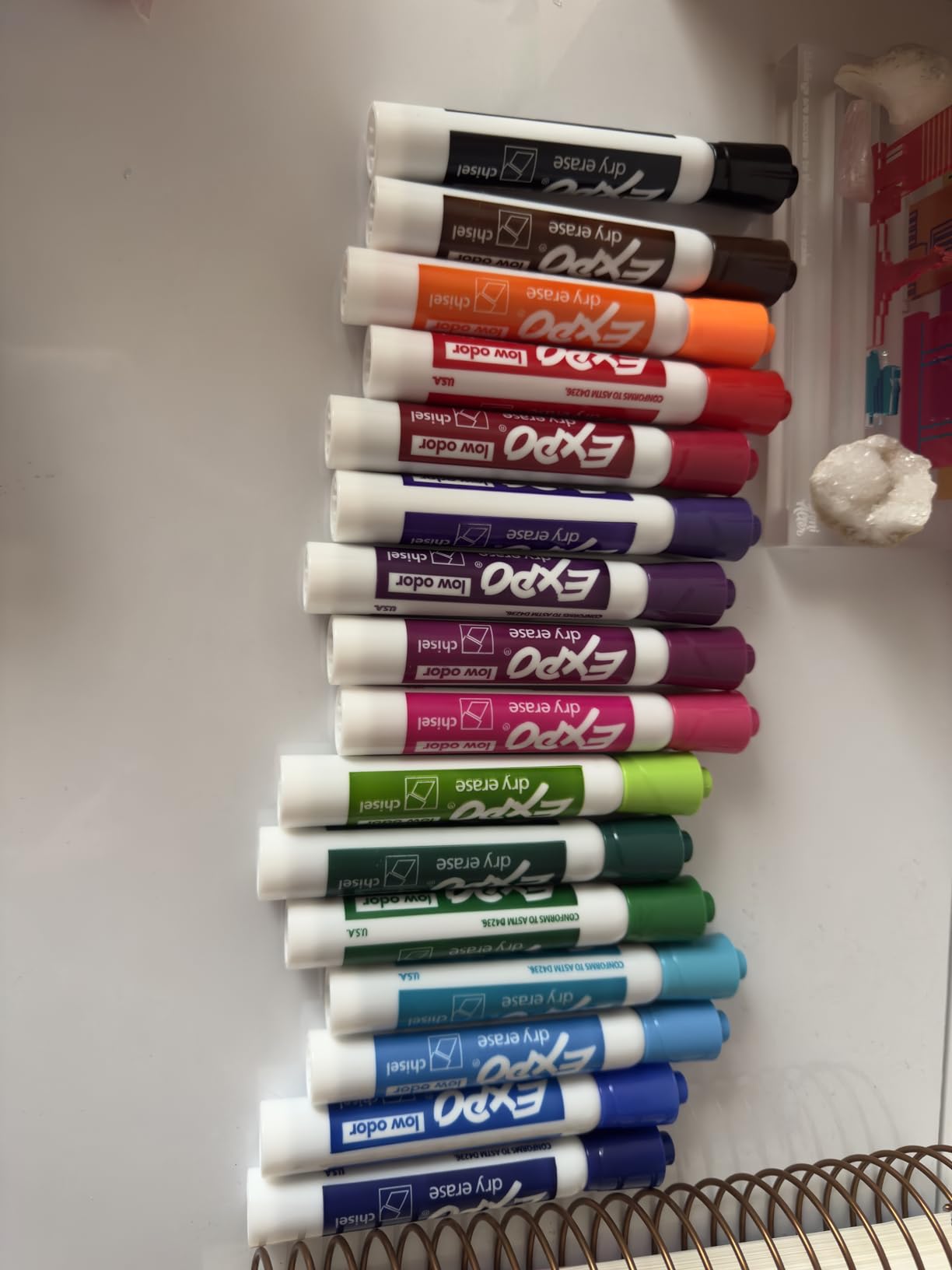 EXPO Dry Erase Markers, Low Odor Ink, Assorted Colors, Chisel Tip, 16 Count customer photo 2