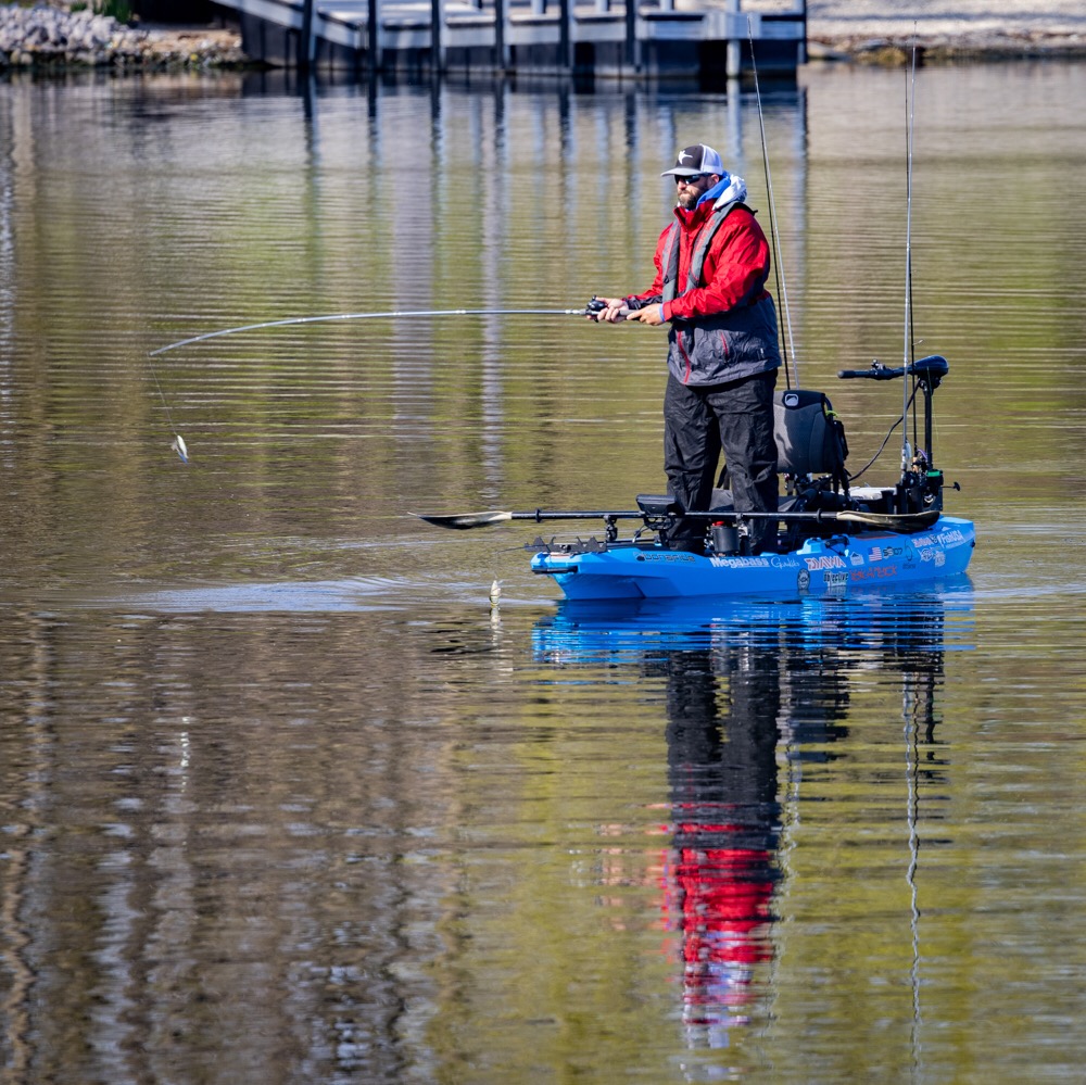 Newport X-Series 55lb Thrust Transom Mounted Saltwater Electric Trolling Motor w/LED Battery Indicator (36