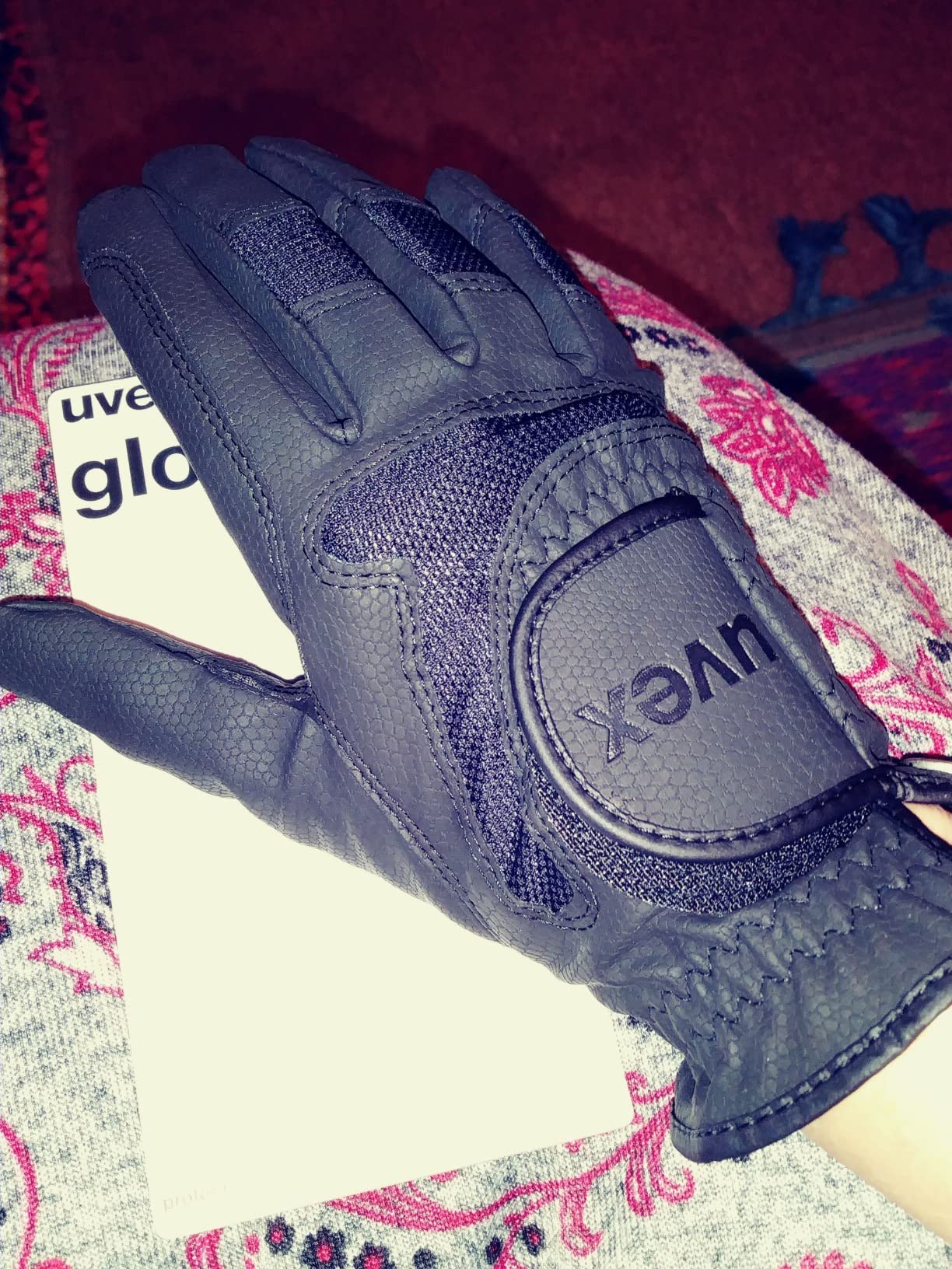 Uvex i-Performance 2 Riding Gloves - Breathable, Touchscreen-Capable Equestrian Gloves for Men & Women customer photo 2