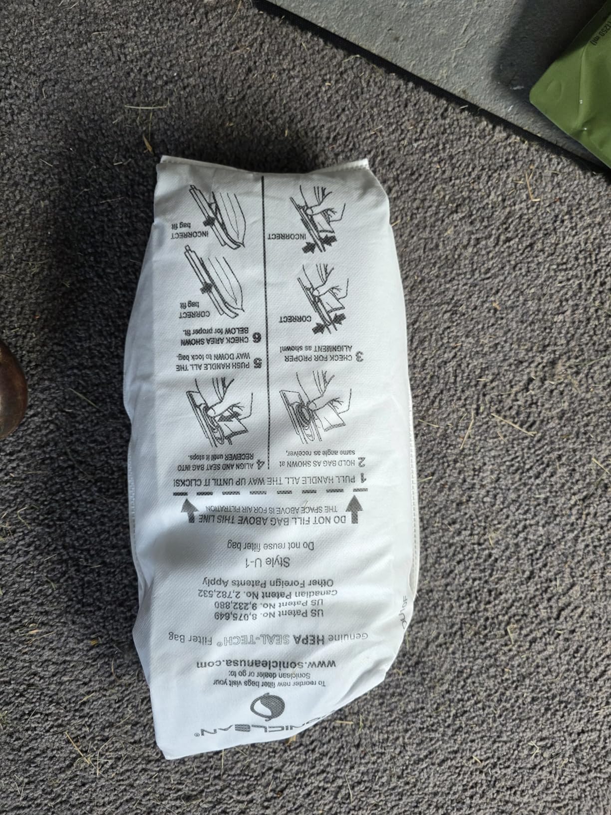 Soniclean Soft Carpet Upright Vacuum Cleaner customer photo 2