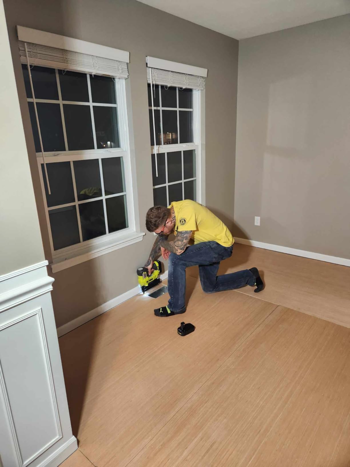 18-Volt ONE+ AirStrike 18-Gauge Cordless Brad Nailer (Tool-Only) customer photo 1