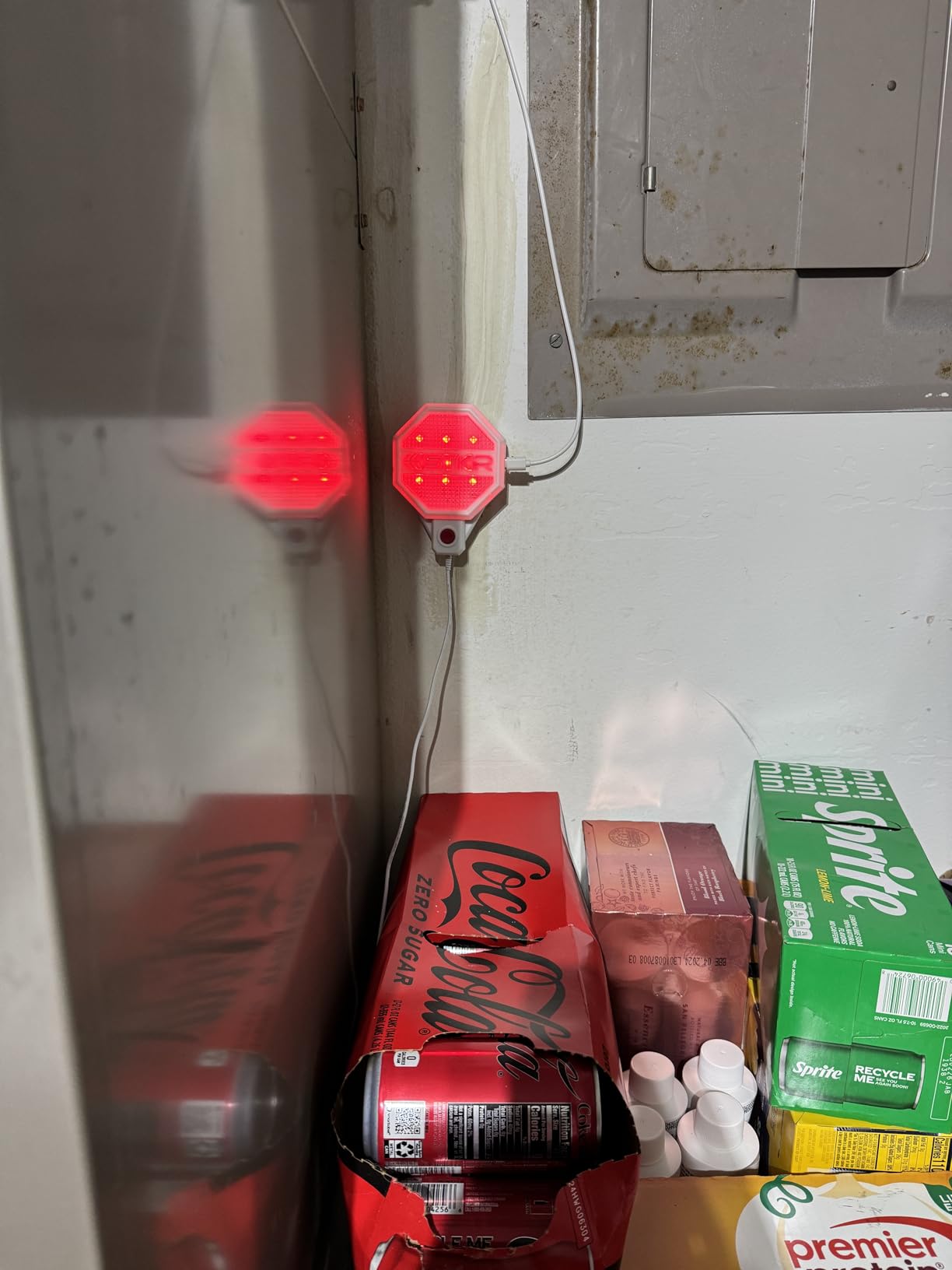 STKR Garage Parking Sensor - Adjustable Ultrasonic Car Stop Assistant with Red/Yellow/Green LED Display - Set Stop Distance 6