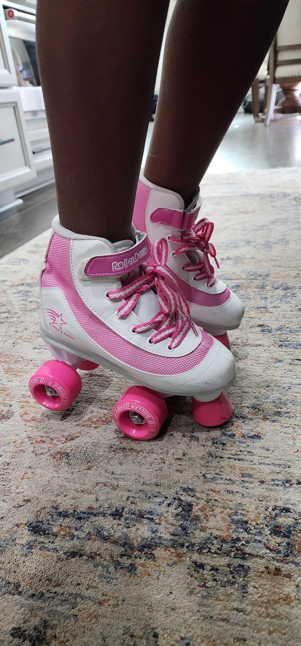 Firestar Youth Skates for Girls, Boys, Beginners, Kids customer photo 2