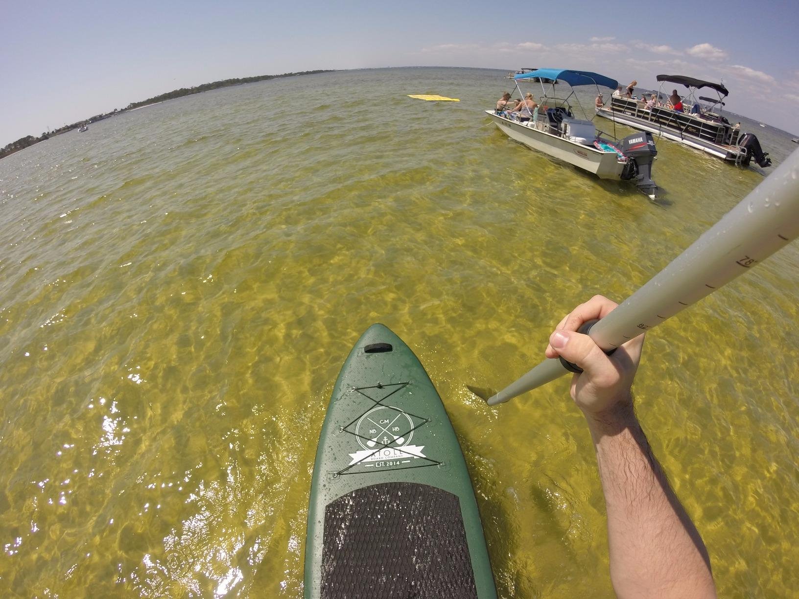 Atoll Inflatable Paddle Board with Premium SUP Stand Up Paddle Board Accessories & Back Pack, Non-Slip Comfort Deck for Unisex Adult customer photo 1