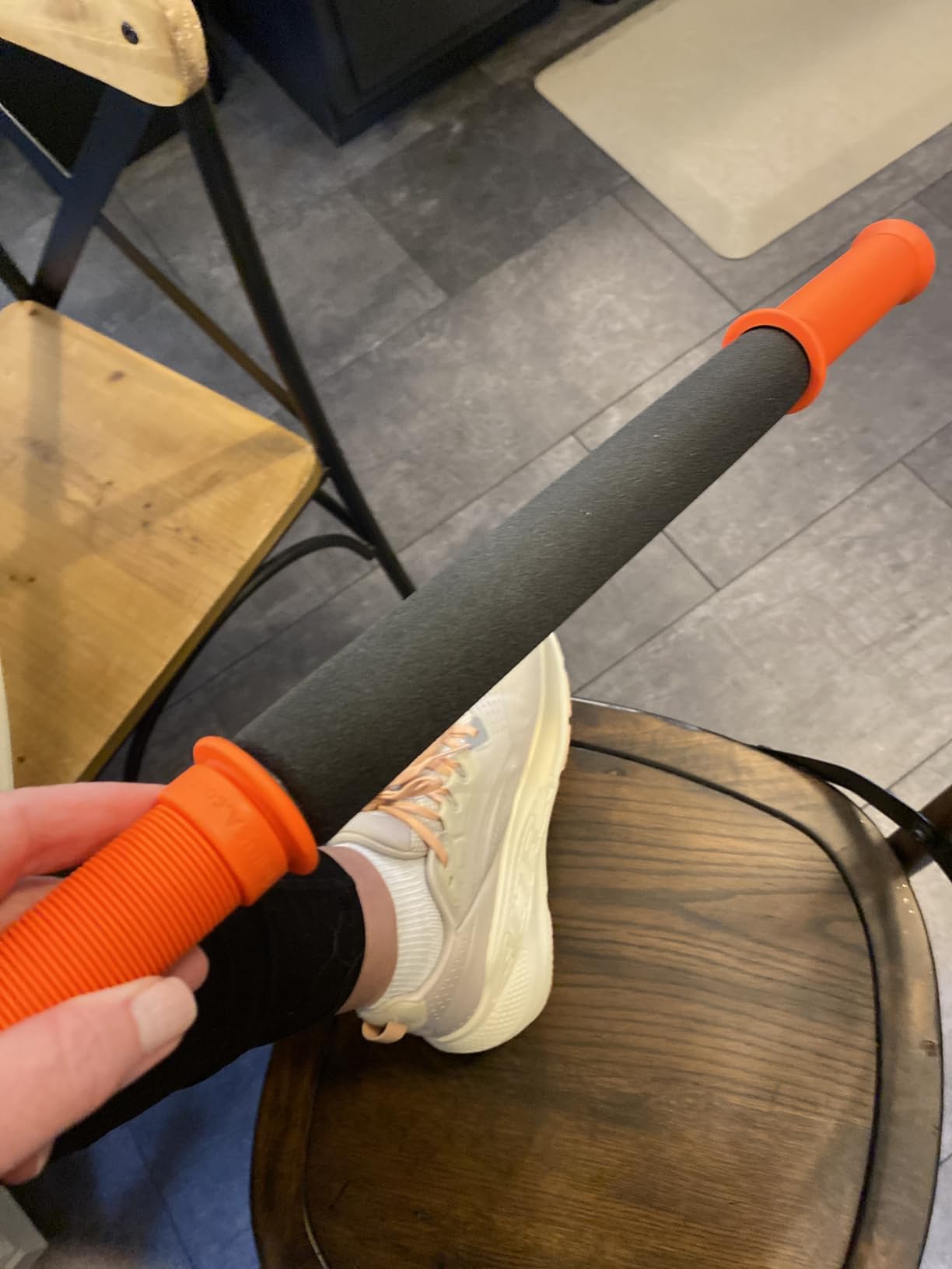 Tiger Tail 18in Massage Stick Portable Roller, Handheld, Deep Tissue Foam Roller customer photo 1