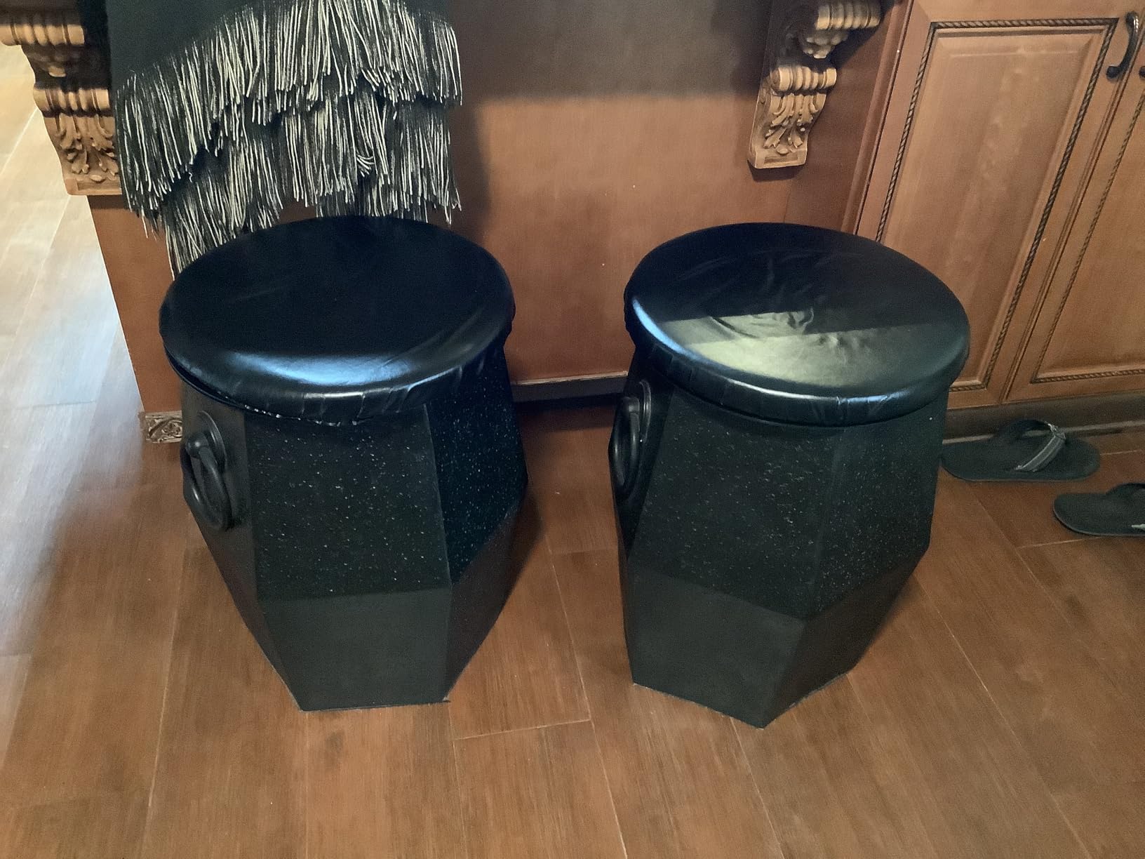 HealthSmart 360 Degree Swivel Seat Cushion, Chair Assist for Elderly, Swivel Seat Cushion for Car, Twisting Disc, Gray Stripe, 12.5 Inches in Diameter customer photo 1