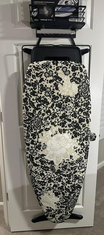 Bartnelli Pro Luxury Ironing Board - Extra Wide 51x19 Ironing Surface, Ultra-Premium Aluminum Build, Includes Steam Iron Rest, Adjustable Height, Foldable, European Made customer photo 2