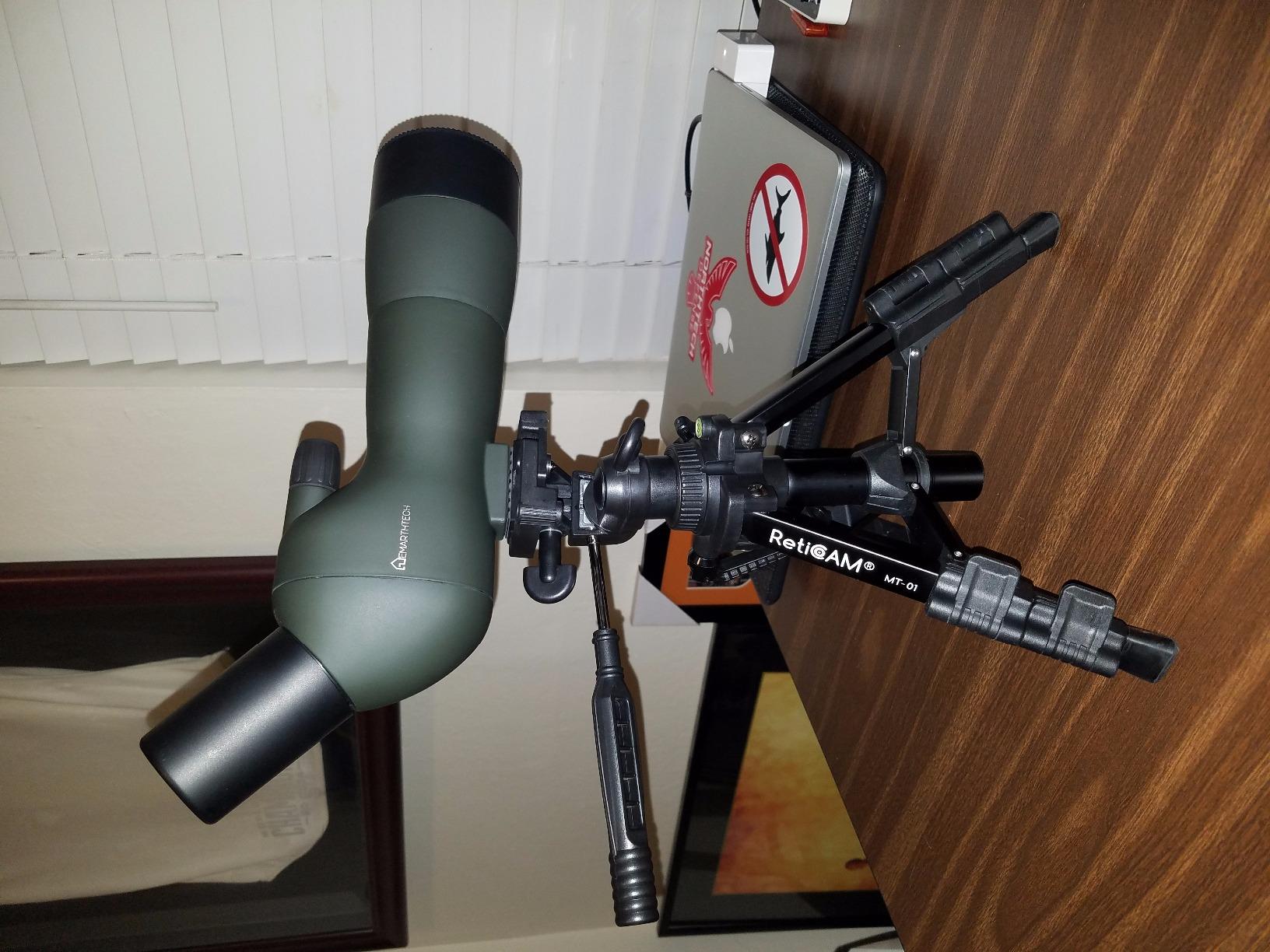 Emarth 20-60x60 Angled Spotting Scope for Target Shooting, Spotting Scope w/Tripod 14