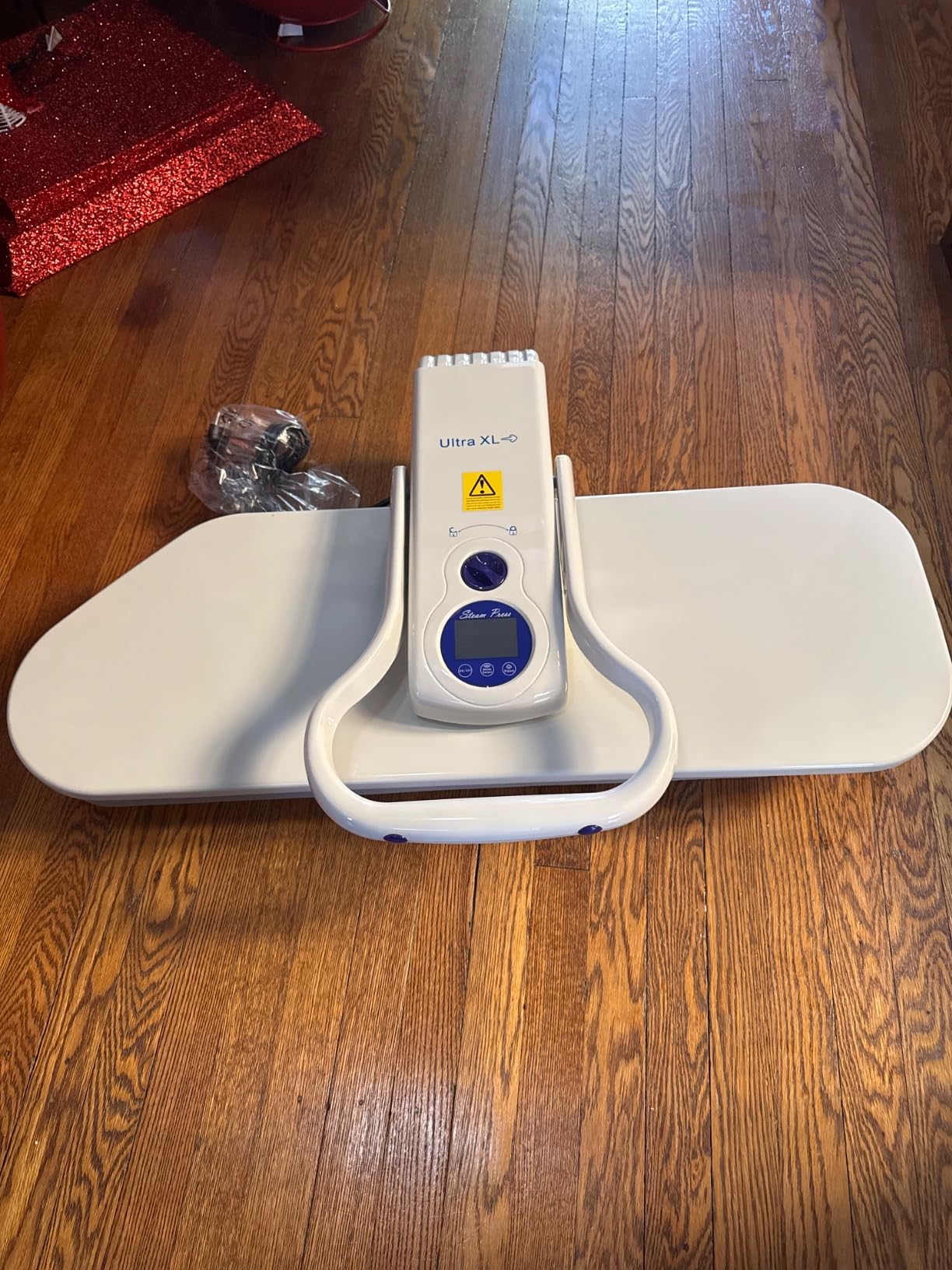 SpeedyPress Oversize Pressing Iron/Steam Press | Ultra XL Electronic Iron Press w/ 100LBs. of Pressing Pressure for Home/Business | Multiple Steam Functions & Temp Settings, Large Pressing Surface customer photo 1