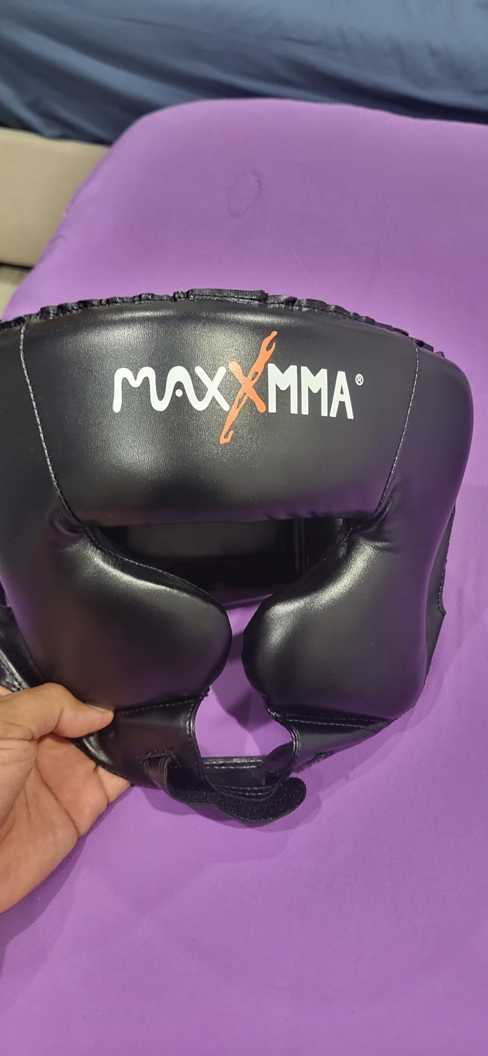 MaxxMMA Headgear L/XL Boxing MMA Training Kickboxing Sparring Karate Taekwondo customer photo 1