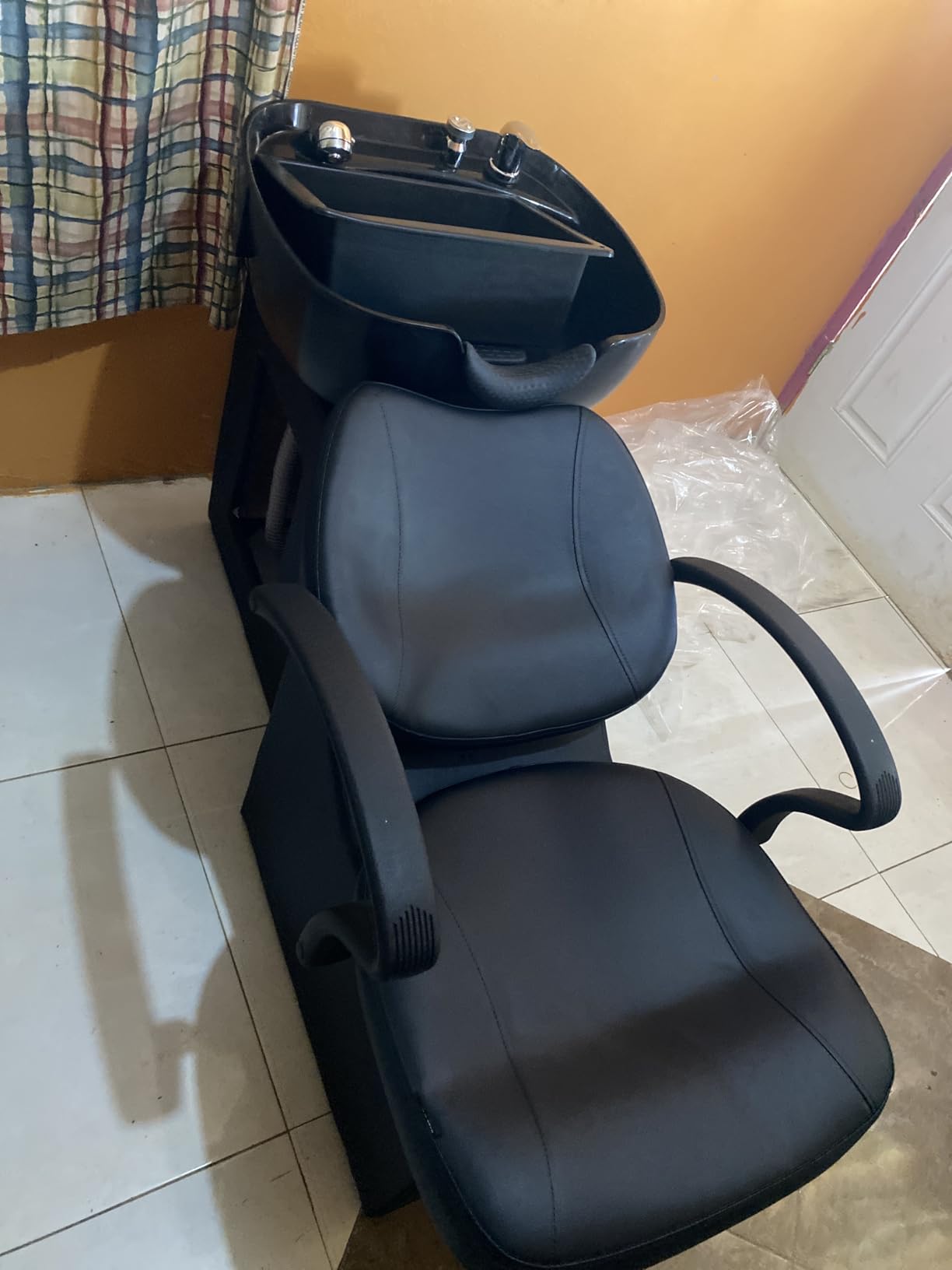 Polar Aurora New Backwash Barber Chair ABS Plastic Shampoo Bowl Sink Unit Station Spa Salon Equipment customer photo 1