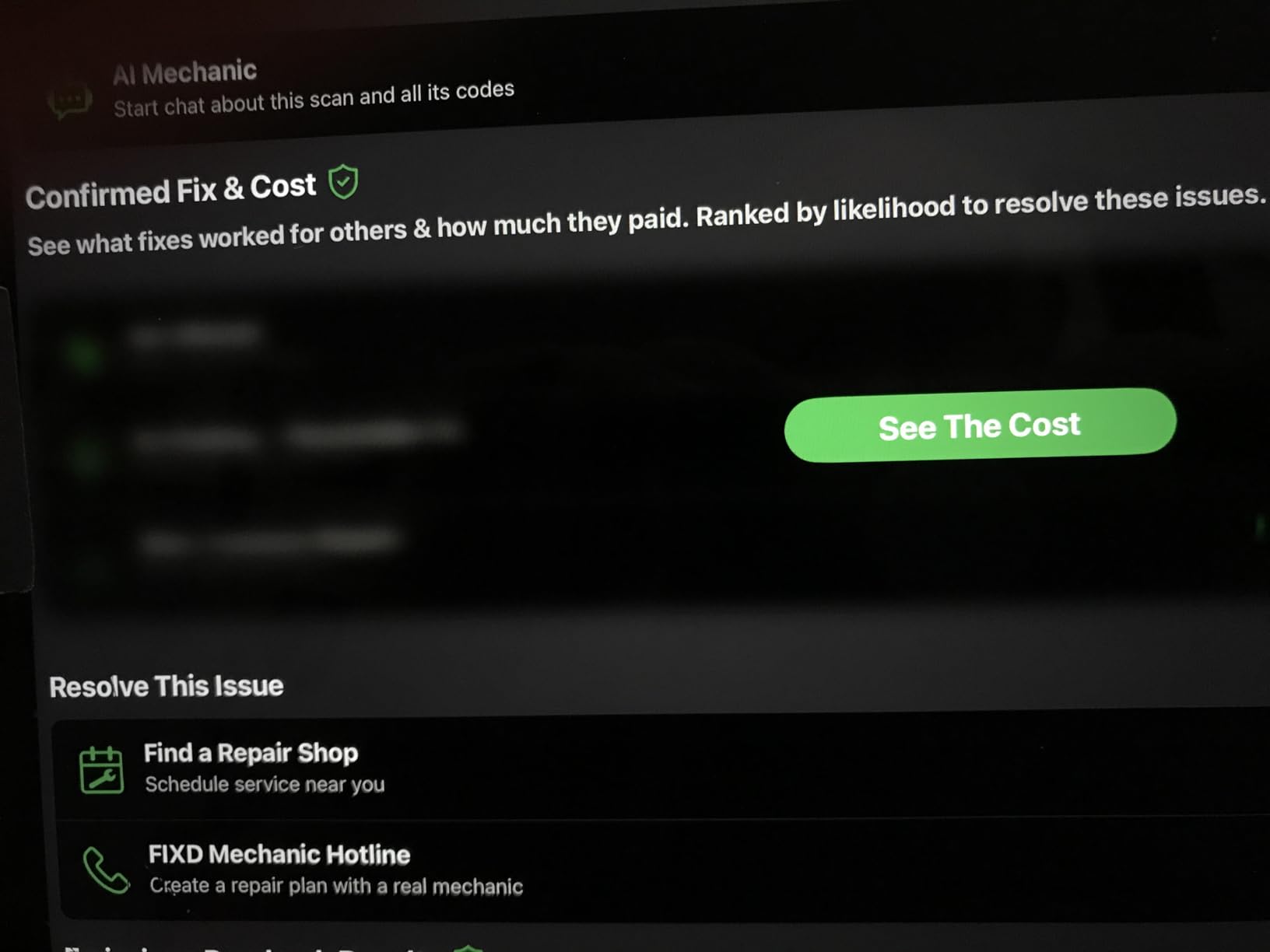 FIXD Bluetooth OBD2 Scanner for iPhone & Android - Diagnostic Scan Tool for Repairs and Car Buying - Check Engine Code Reader & Enhanced Codes - (1 Pack w/Free 14-Day FIXD Premium Bundle) customer photo 2