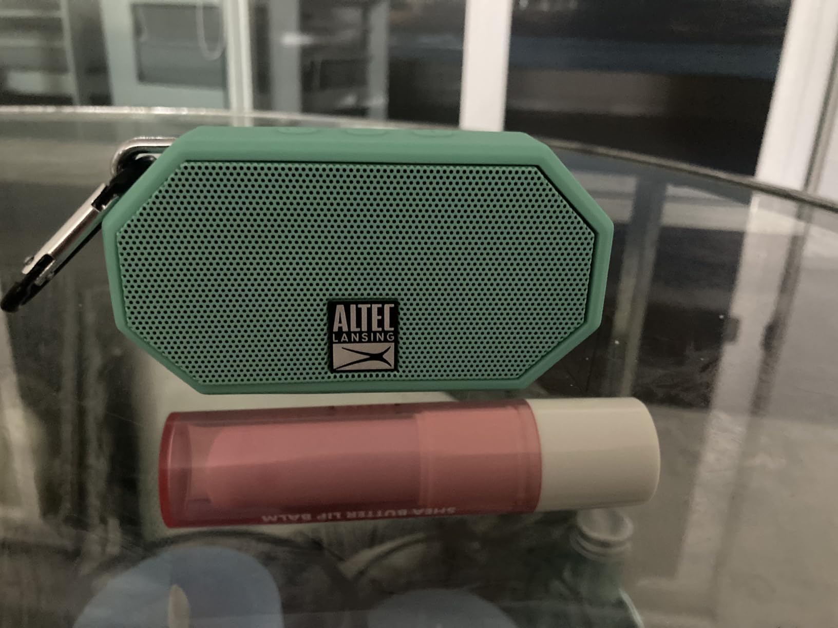 Altec Lansing Mini H2O - Waterproof Bluetooth Speaker, IP67 Certified & Floats in Water, Compact & Portable Speaker for Hiking, Camping, Pool, and Beach,Black customer photo 2
