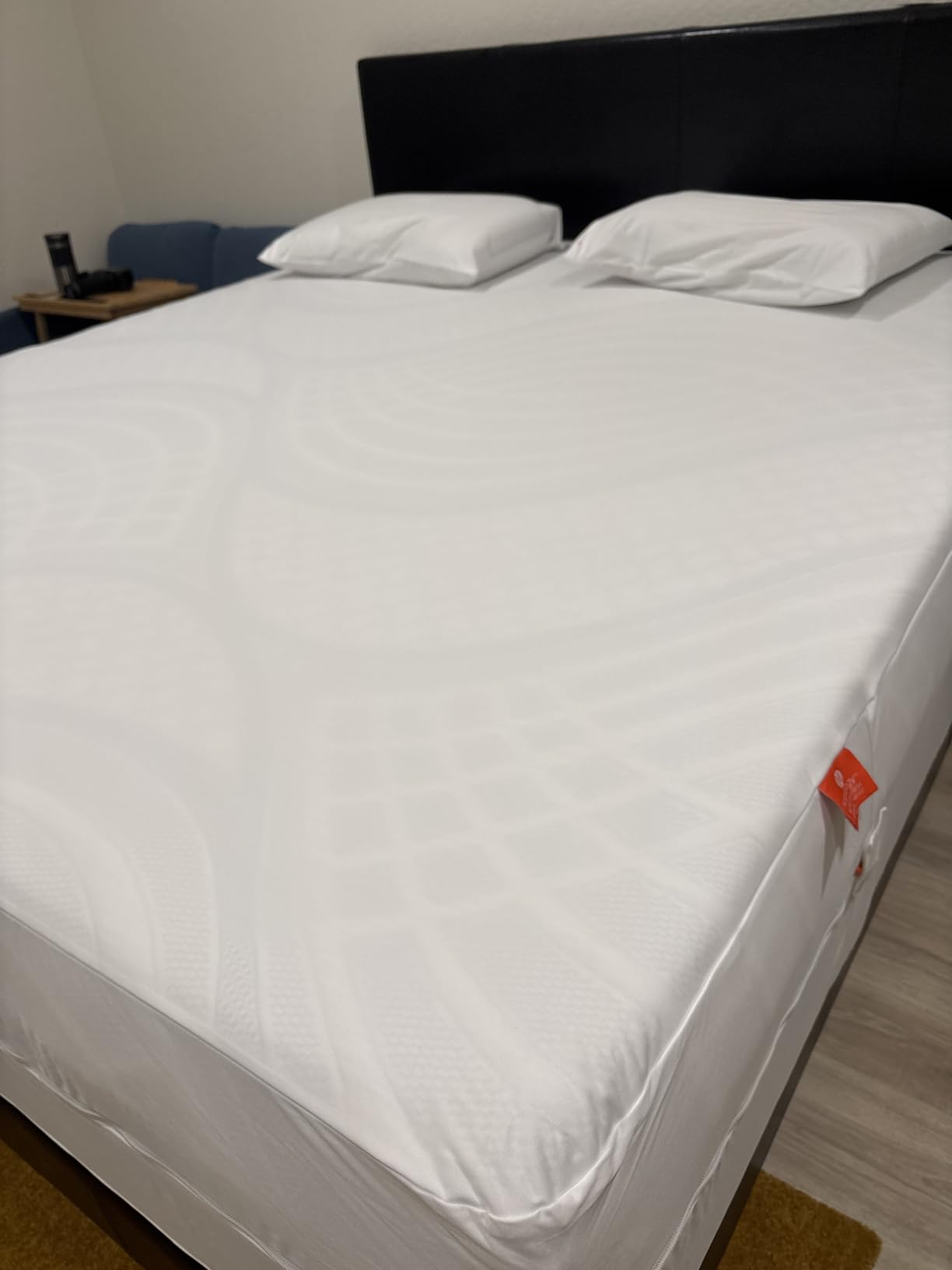 HOSPITOLOGY PRODUCTS Mattress Encasement - Zippered Bed Bug Dust Mite Proof Hypoallergenic - Sleep Defense System - Queen - Waterproof - Stretchable - Standard 12