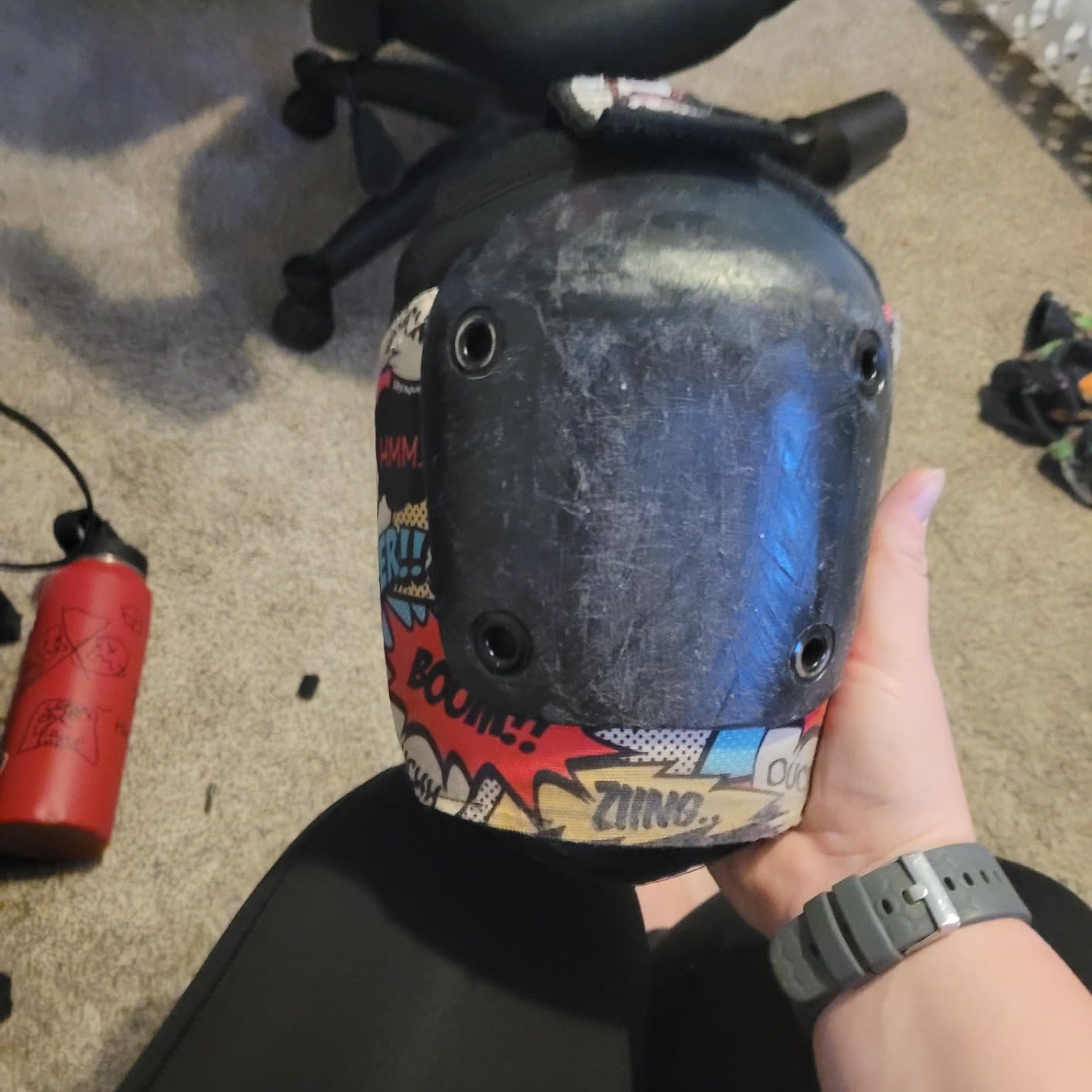 187 Killer Pads Knee Pads, Elbow Pads Combo Pack - Black, Large/X-Large customer photo 2