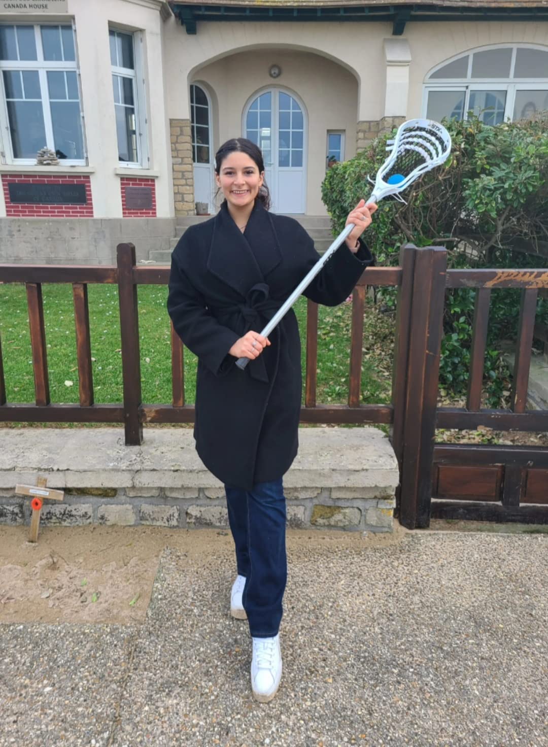 STX Lacrosse Stallion 50 Youth Lacrosse Complete Stick, Platinum/White, 39