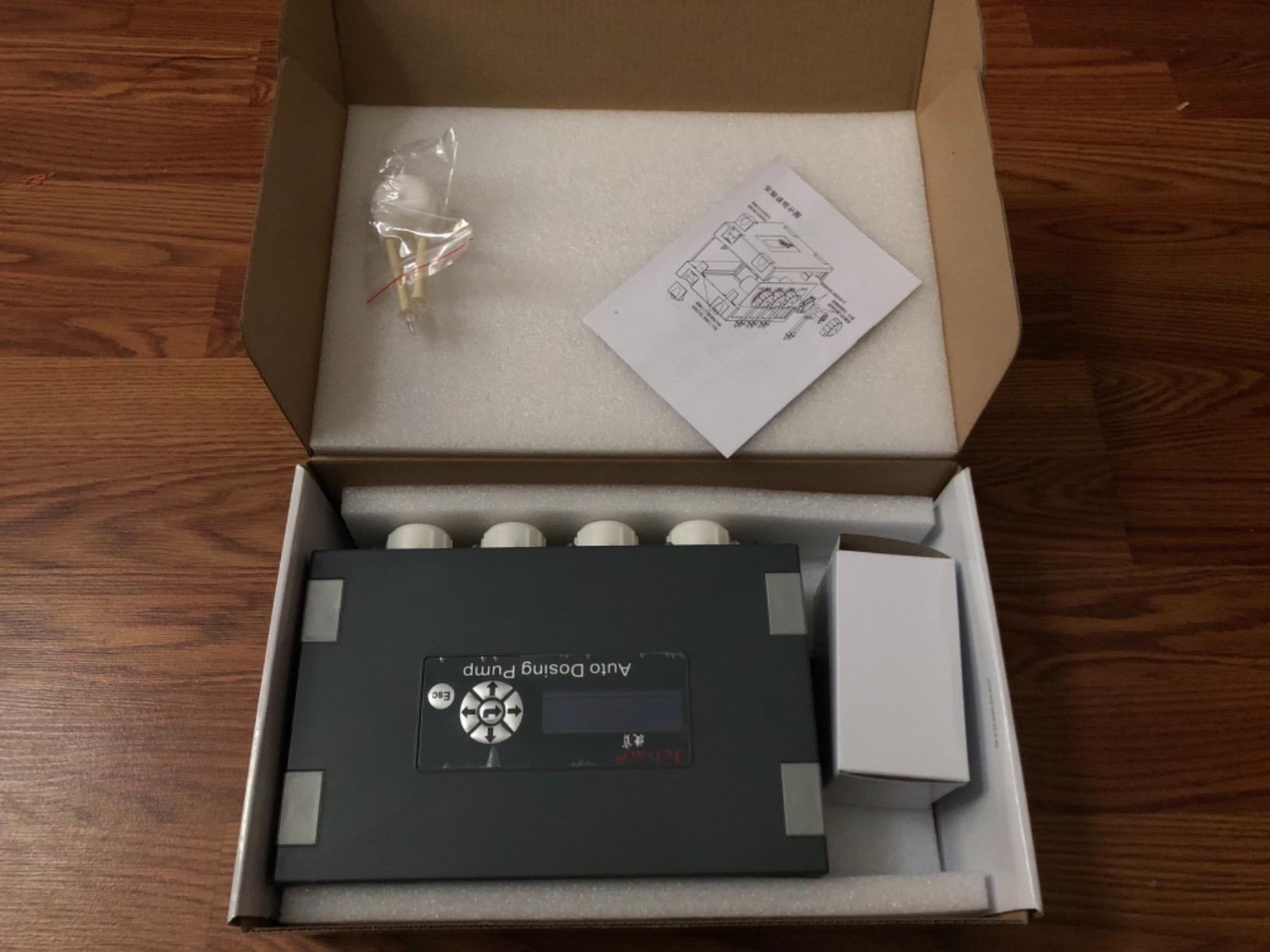 Jebao Programmable Auto Dosing Pump DP-4, Black customer photo 1