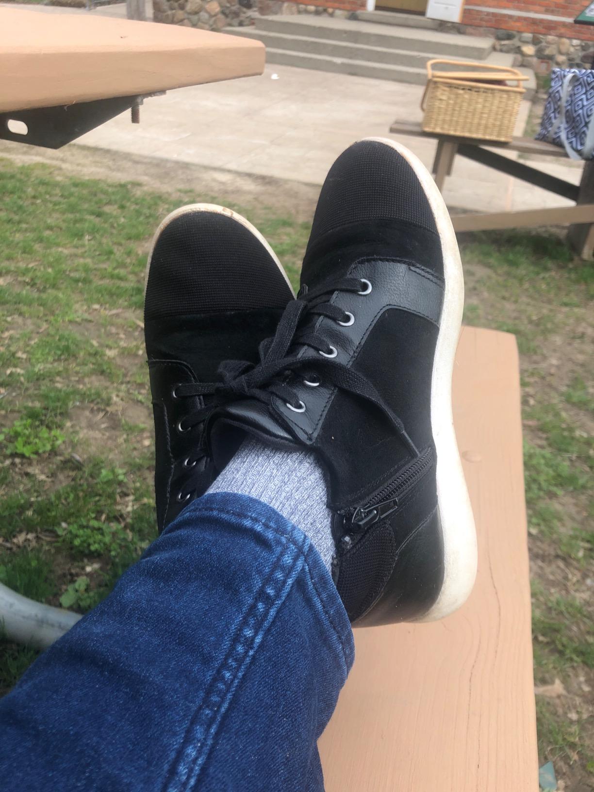 Maximum Support Plantar Fasciitis Insoles - Custom Form-Fitting Insoles Shoe Inserts for Plantar Fasciitis Women and Men - Shock Absorption - Flat Feet Inserts for All Day Walking & Standing customer photo 1