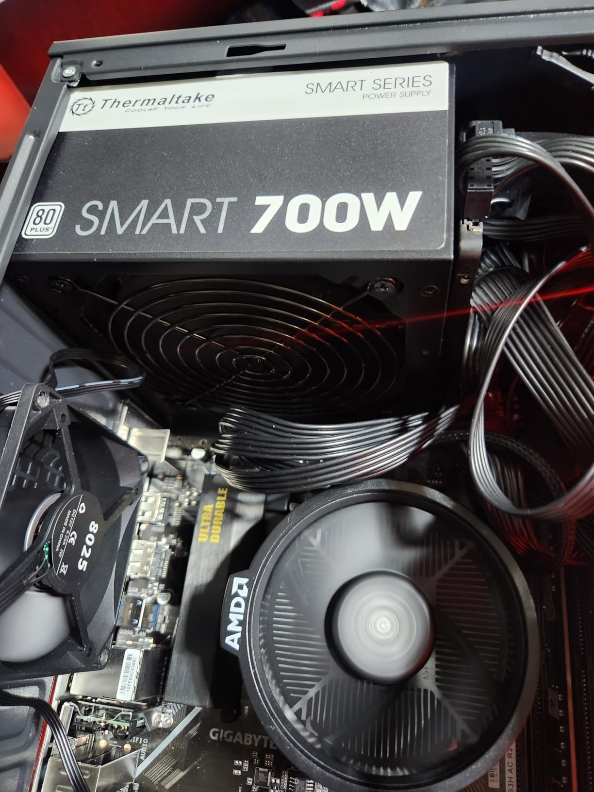 Thermaltake SMART 600W ATX 12V V2.3/EPS 12V 80 Plus Certified Active PFC Power Supply PS-SPD-0600NPCWUS-W customer photo 2