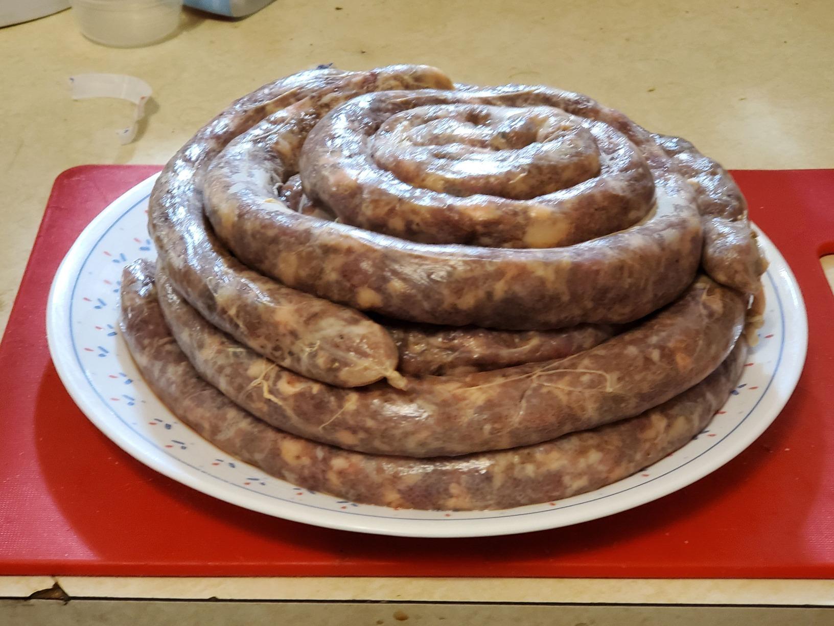 Hakka 15L/32LB Sausage Stuffer, Vertical Sausage Maker and Sausage Filler with 4 Stuffing Tubes (15L) customer photo 1