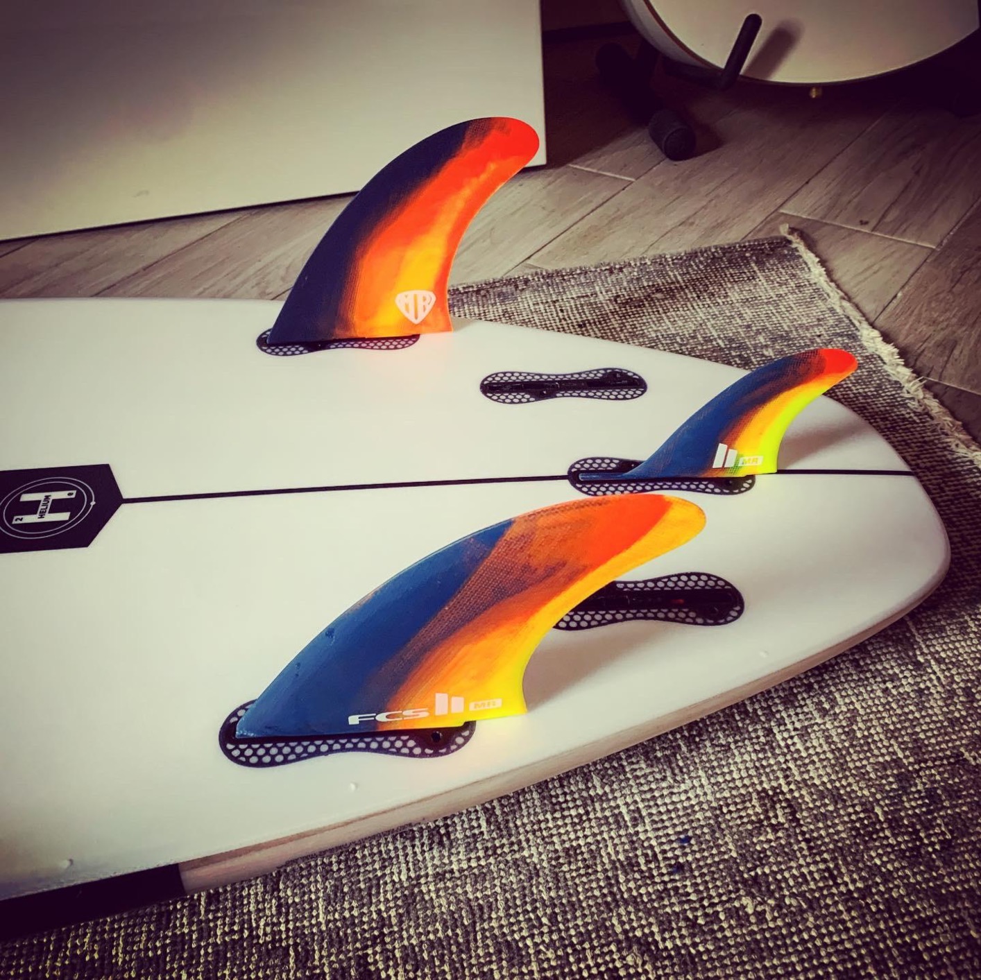 FCS Mark Richards Twin + Stabilizer Template fin Set - Produces Exceptional Drive and Speed customer photo 1