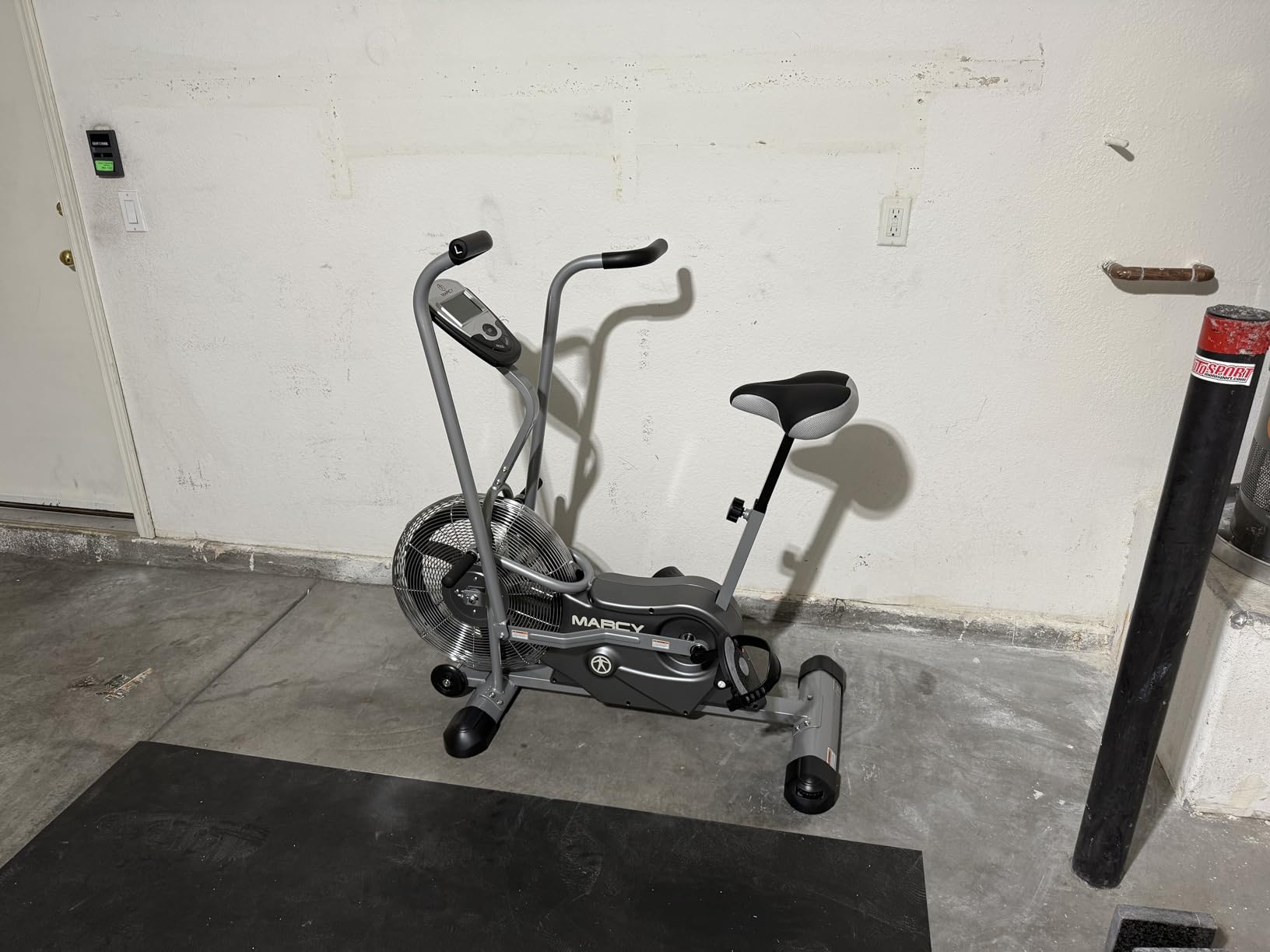 Marcy Air-Resistance Exercise Fan Bike With Dual Acction Handlebars customer photo 2