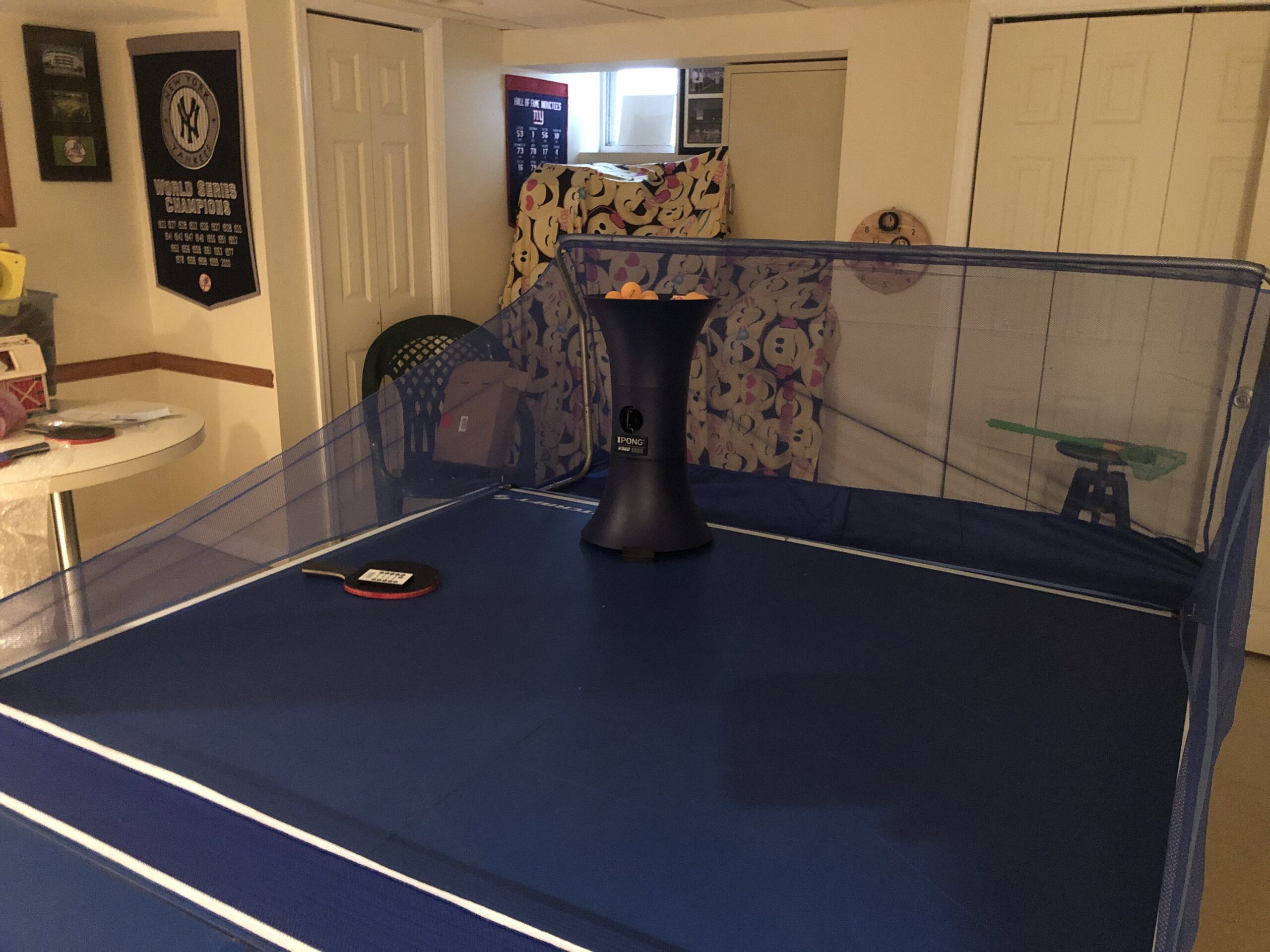 iPong V300 Table Tennis Training Robot - Serves 40mm Regulation Ping Pong Balls Automatically - Play Solo w/o Playback Mode on your Ping Pong Table customer photo 1