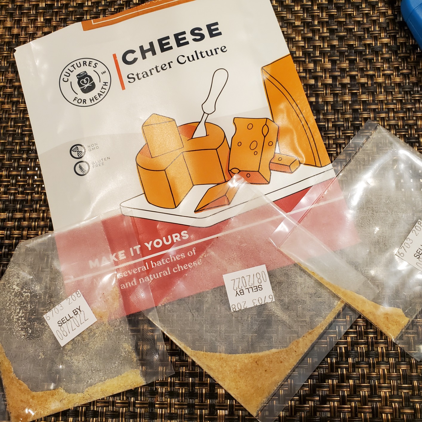 Cultures for Health Chevre Starter Culture | 4 Packets Mesophilic Powdered Active Cultures | Gluten Free Non-GMO Soft Goat Cheese | Beginner Friendly Artisan Cheesemaking | DIY Fresh Spreadable Cheese customer photo 1