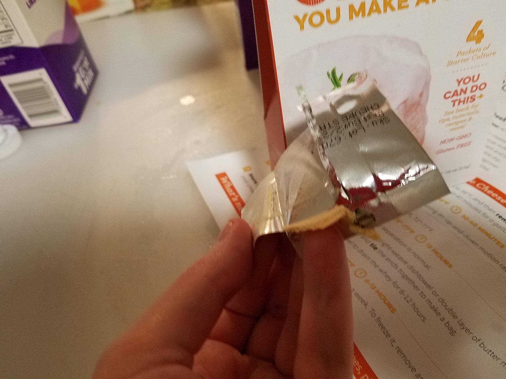 Cultures for Health Chevre Starter Culture | 4 Packets Mesophilic Powdered Active Cultures | Gluten Free Non-GMO Soft Goat Cheese | Beginner Friendly Artisan Cheesemaking | DIY Fresh Spreadable Cheese customer photo 2