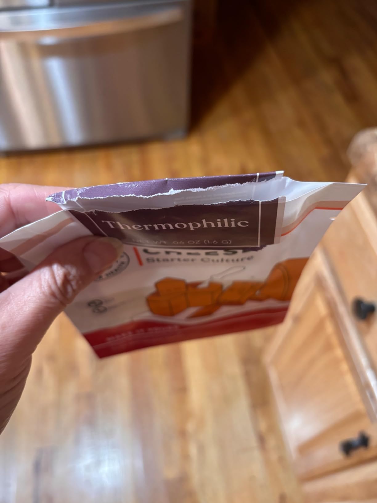 Cultures for Health Thermophilic Cheese Starter Culture | 4 Gluten-Free Direct-Set Packets + 2 Vegetable Rennet Tablets | DIY Hard Cheese-Parmesan, Mozzarella, Asiago & Swiss customer photo 1