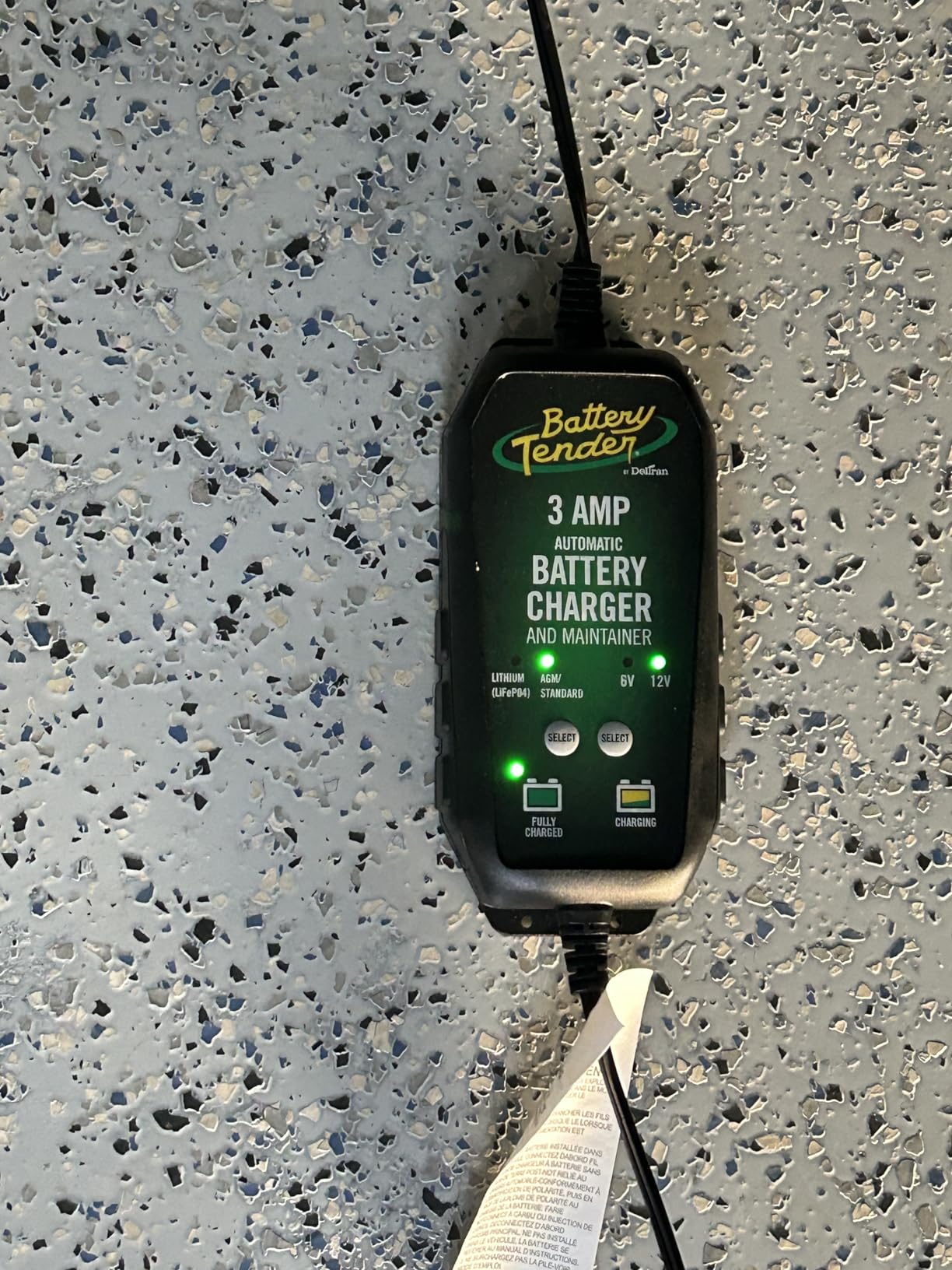 Battery Tender 3 AMP Battery Charger and Maintainer - Automotive Switchable 12V or 6V Smart Automatic for Cars SUVs and Trucks customer photo 1