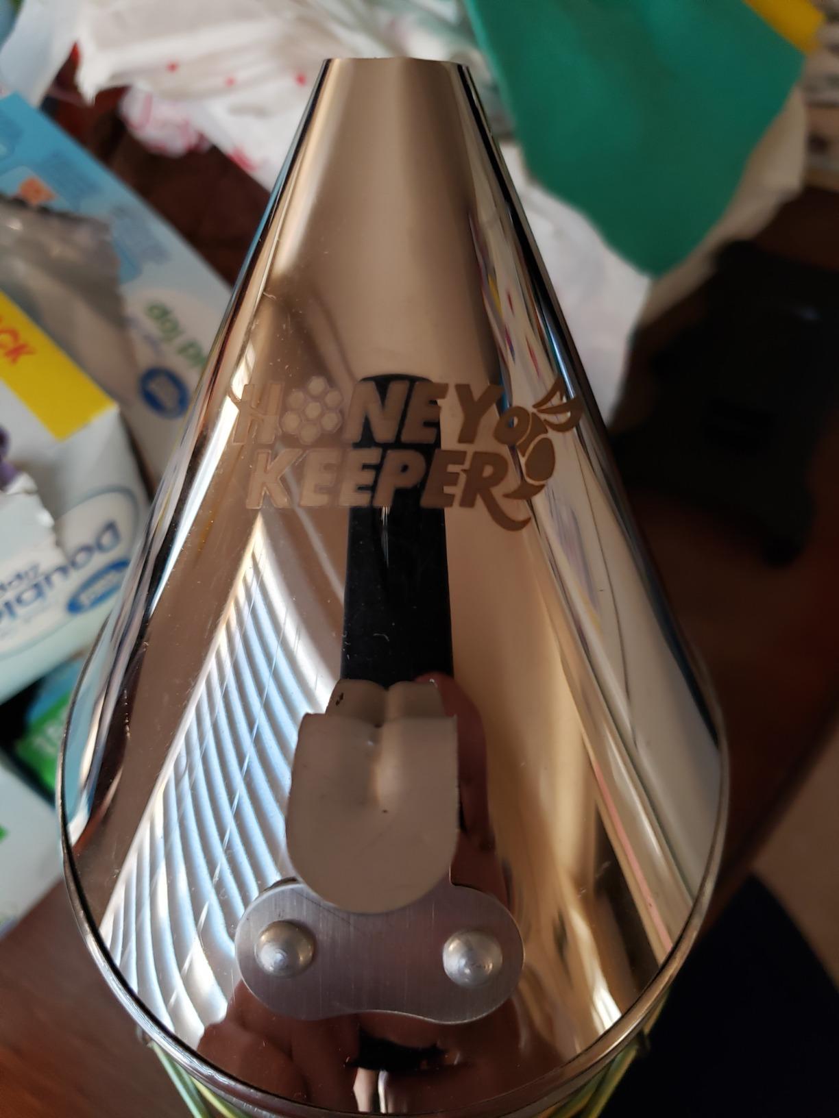 Honey Keeper Bee Hive Smoker Stainless Steel with Heat Shield Beekeeping Beehive Equipment customer photo 2