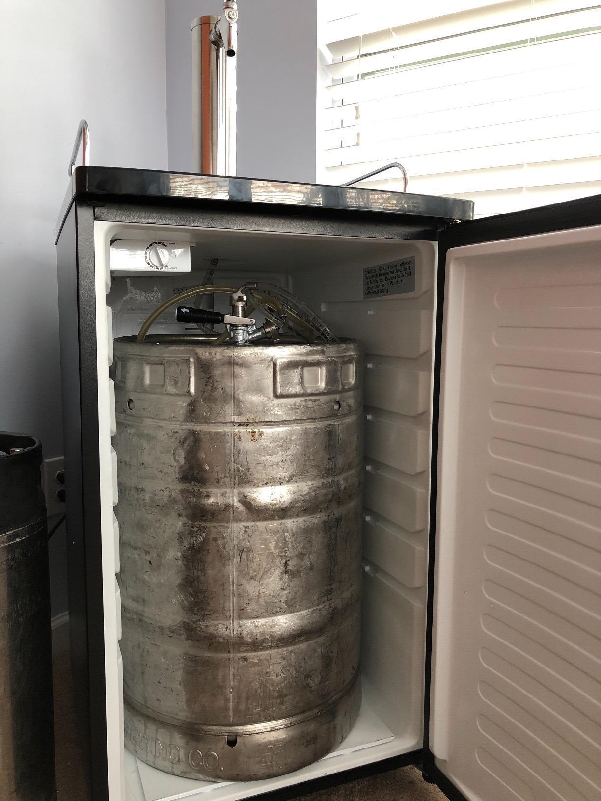 EdgeStar KC2000 Full Size Kegerator and Keg Beer Cooler customer photo 2