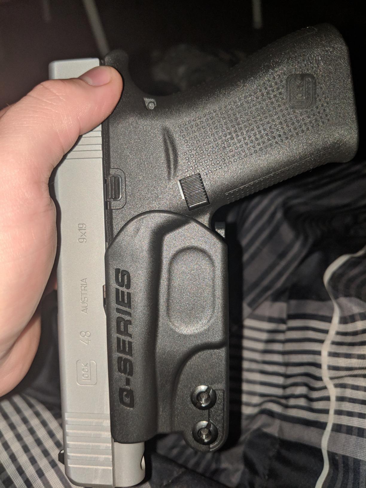 Concealed Carry Holster | Tuckable IWB Minimalist Design for Appendix Carry customer photo 1