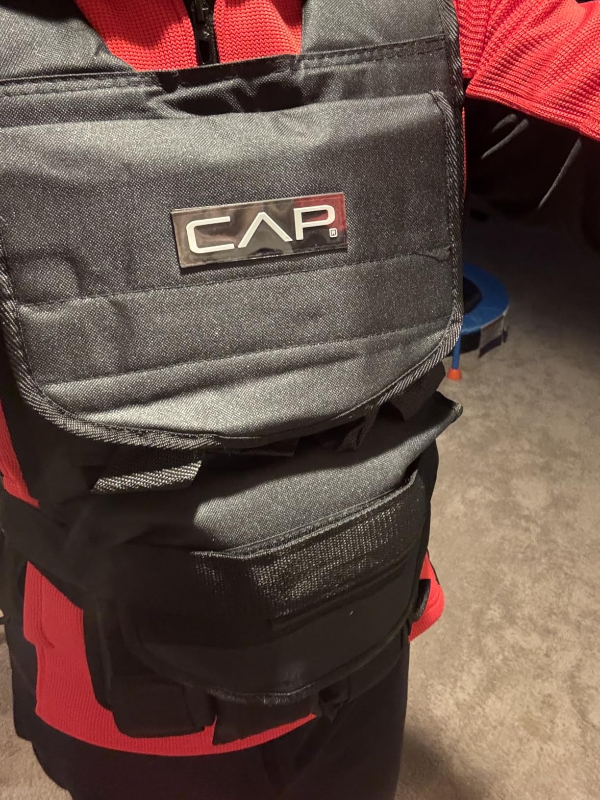 CAP Barbell Adjustable Weighted Vest | 20-150 lbs | Heavy-Duty Workout Vest with Removable Iron Weights for Strength Training, Cardio, Running, and Calisthenics customer photo 1