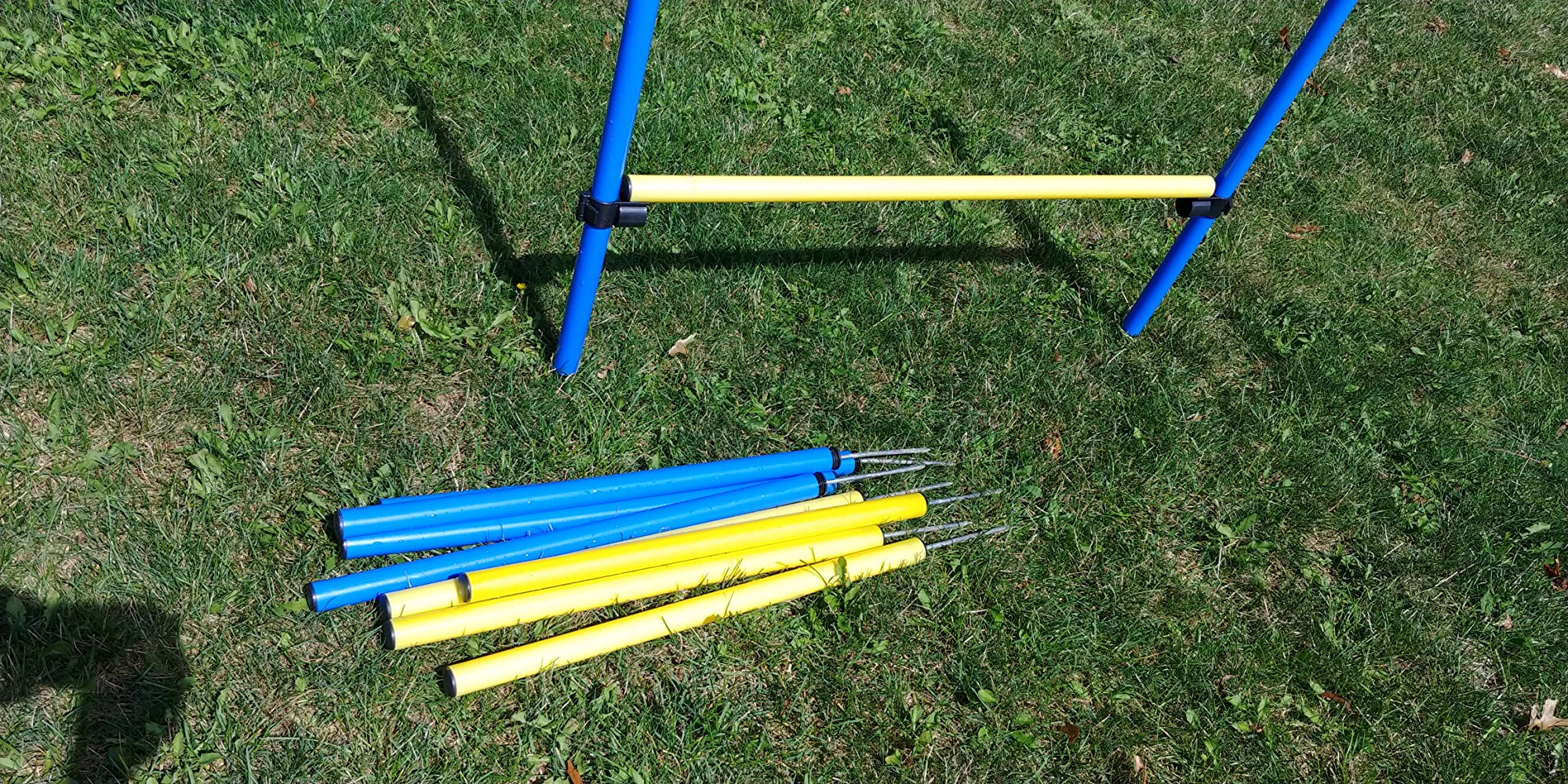 PawHut 4PC Obstacle Dog Agility Training Course Kit Backyard Competitive Equipment customer photo 1