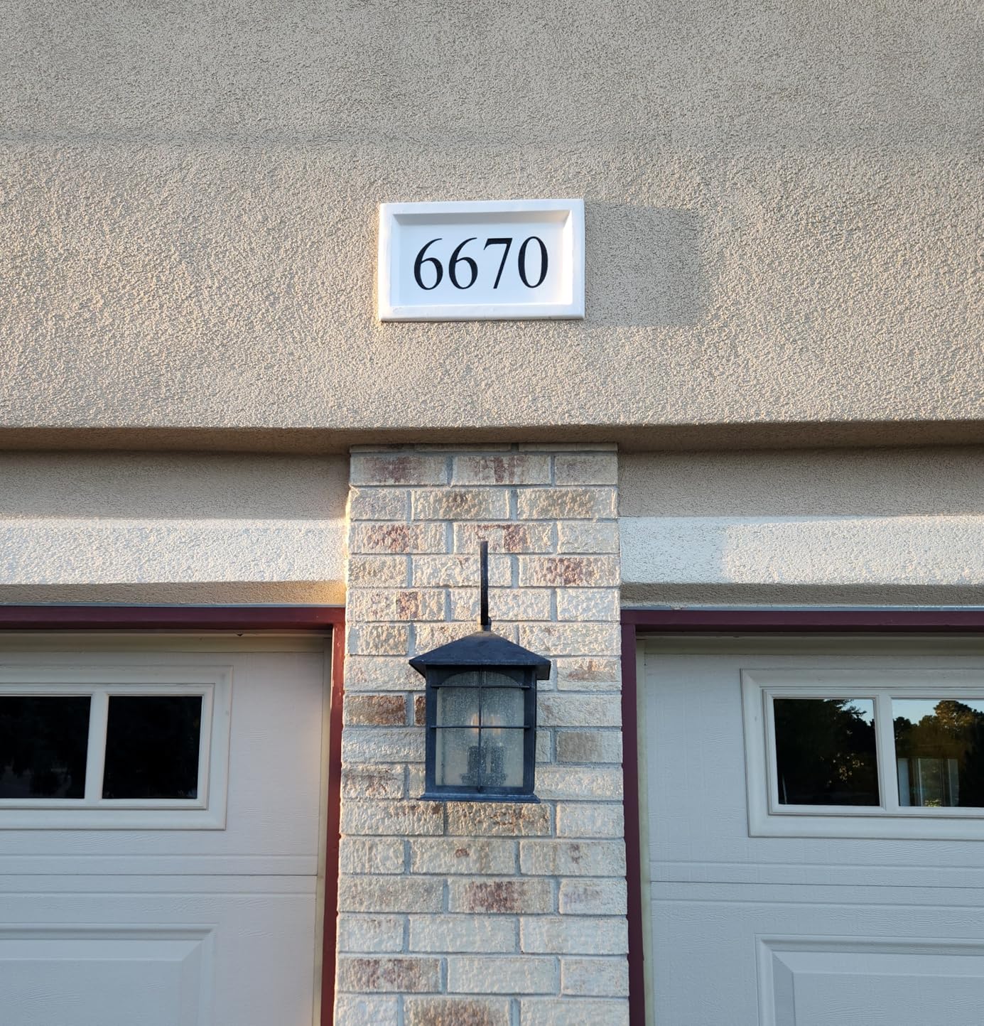 Personalized Address Plaque by ABC Address Blocks - 9