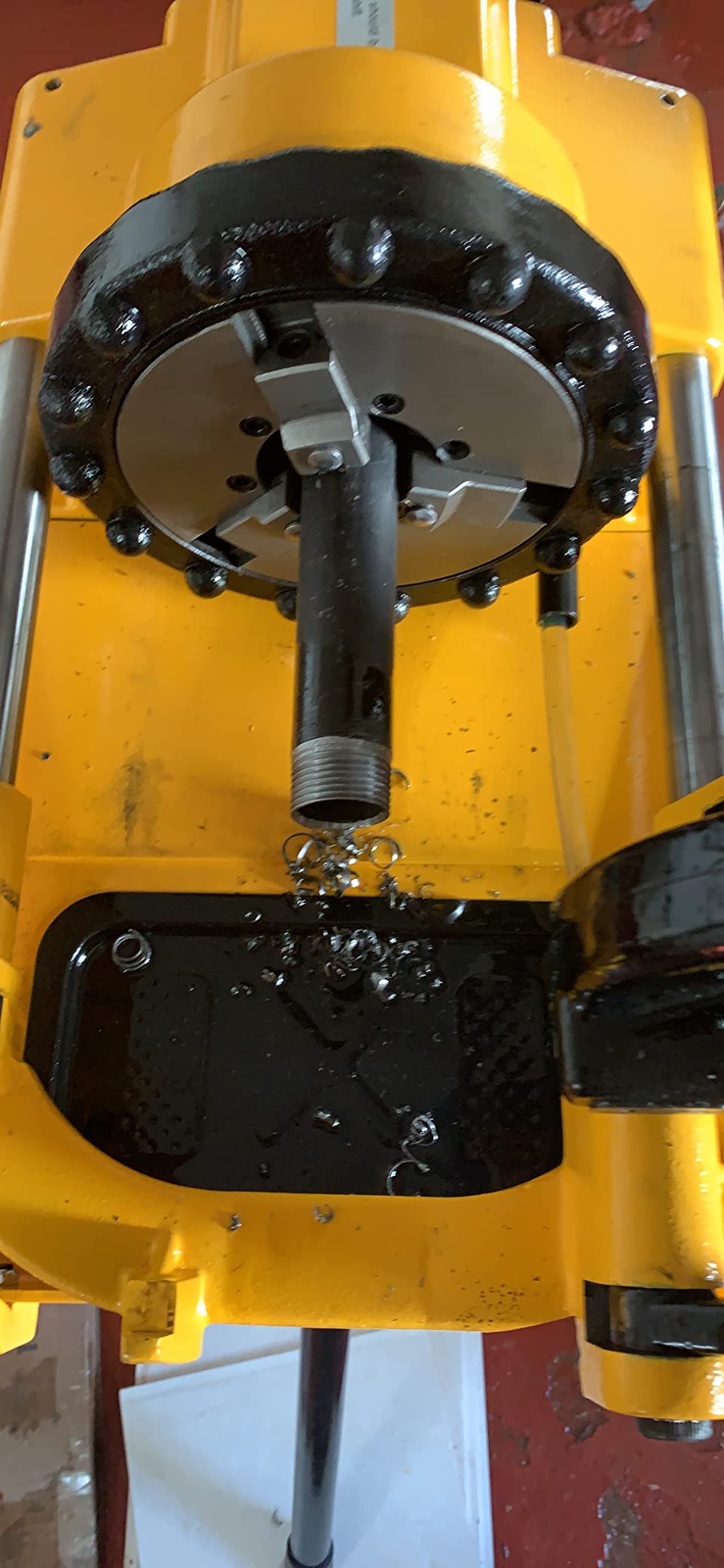 BLUEROCK Tools PTM50-C Electric Motorized Pipe Threader Threading Machine fits RIDGID Dies customer photo 1