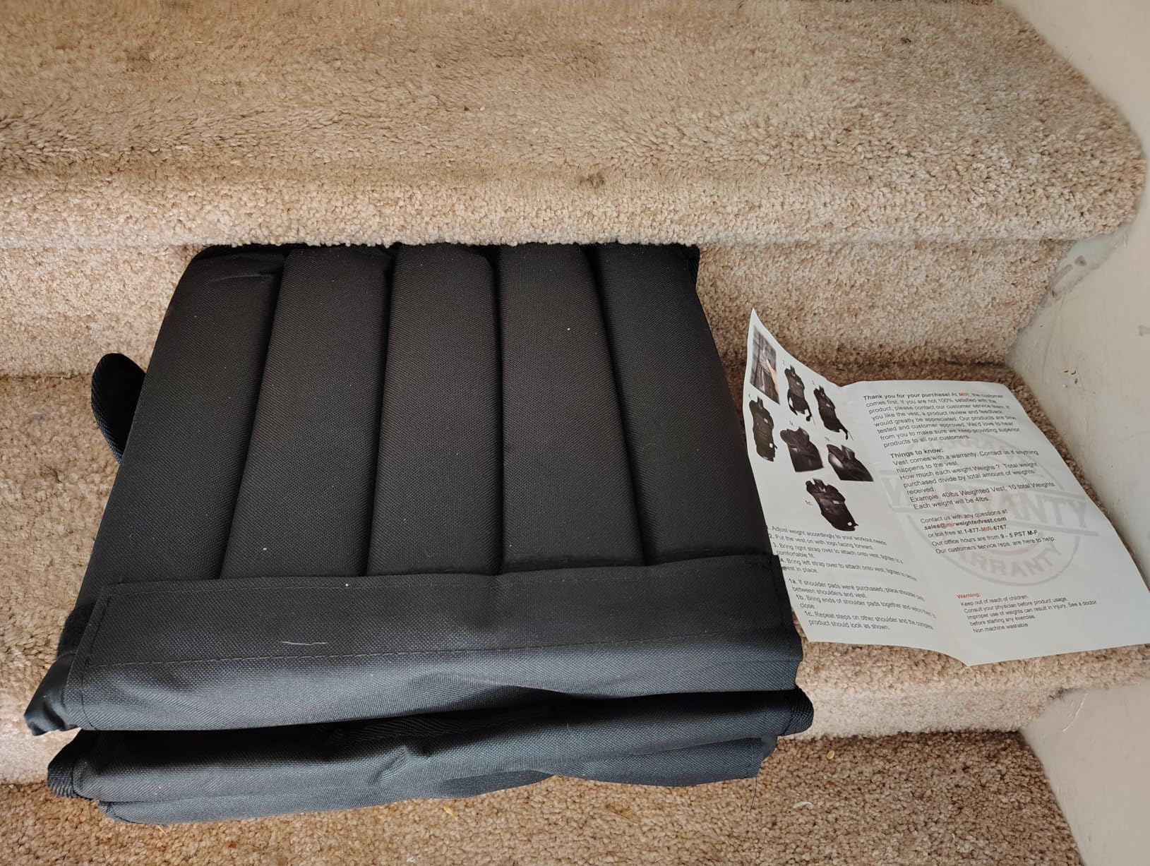 RUNmax 20LBS - 150LBS Adjustable Weighted Vest With Shoulder Pads Option for Men and Women customer photo 1