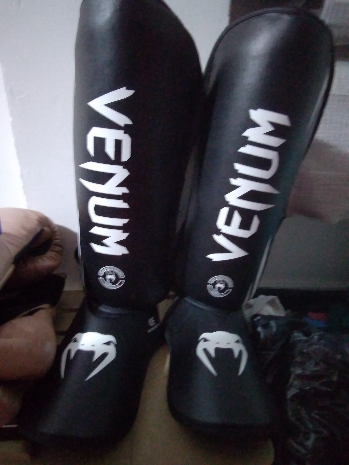 Venum Tiger Shin Guards customer photo 2
