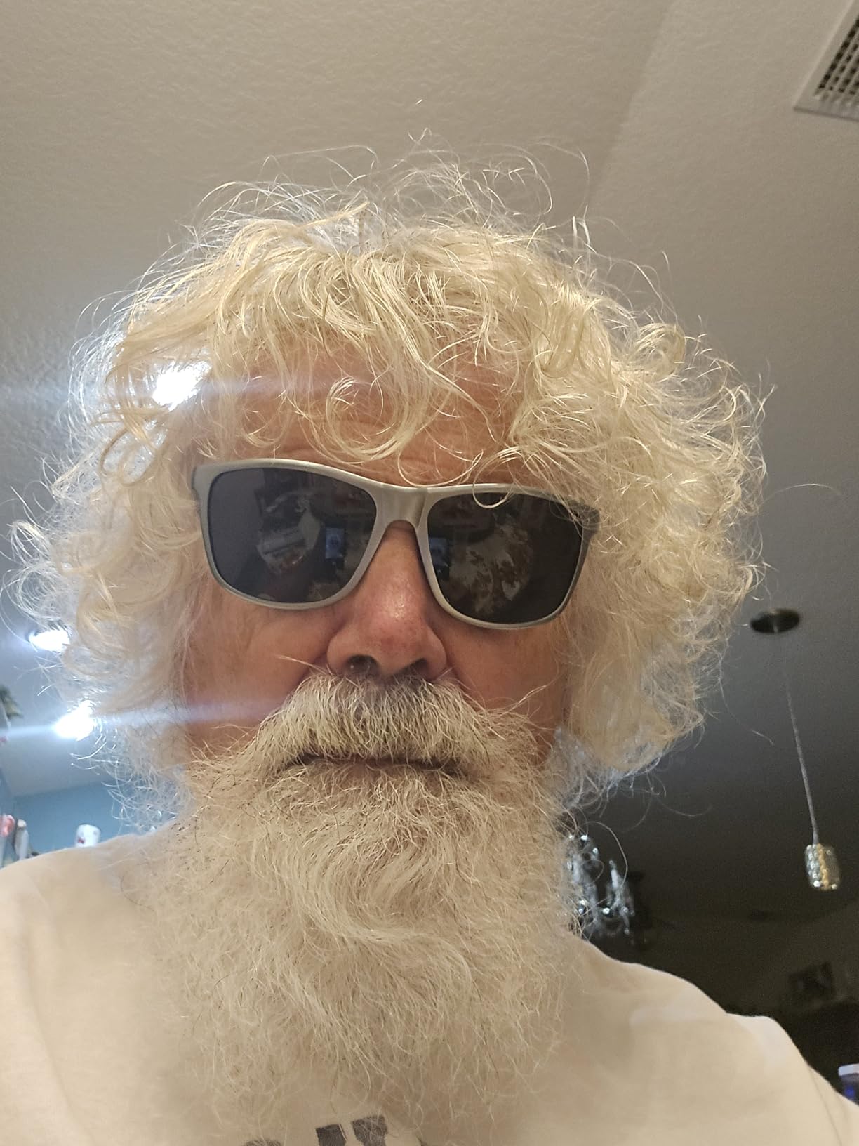 Polarized Sunglasses Men for Driving: UV400 Protection Lightweight AL-MG Metal Rectangular Sun glasses Hiking Travel customer photo 2