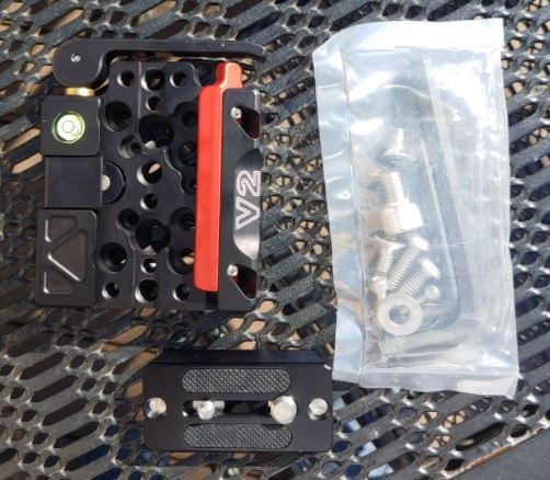 SMALLRIG Quick Release Plate for Arca Swiss, Baseplate with 1/4''-20 Screw, 3/8''-16 Screw, for Cameras and Cages - 2146B customer photo 2