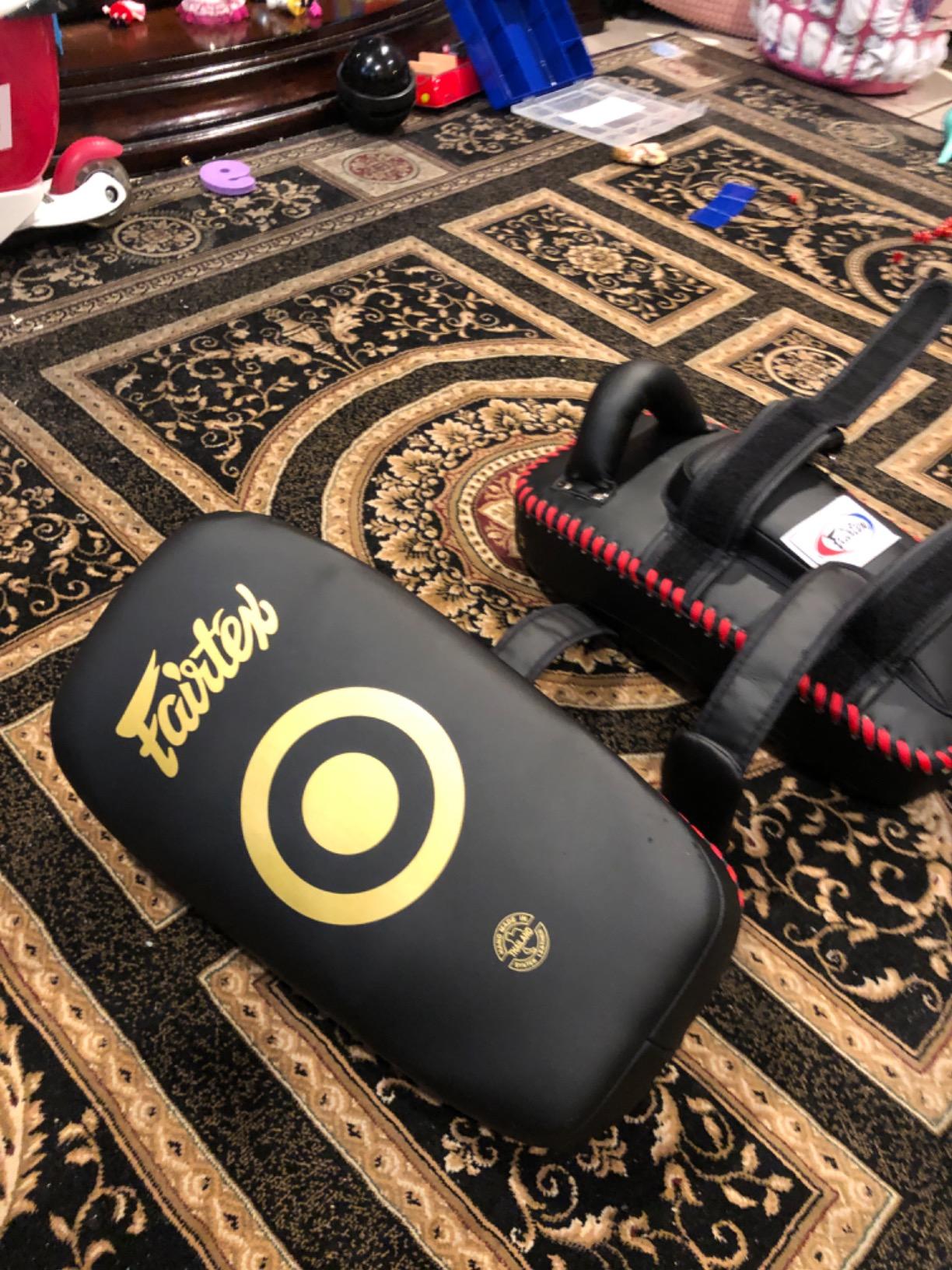 Fairtex KPLC5 Muay Thai Kickboxing Lightweight Thai Pads customer photo 2