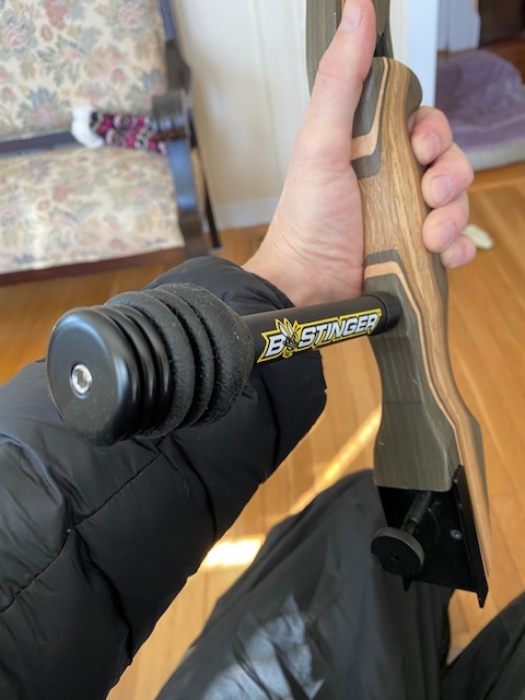 Bee Stinger Sport Hunter Xtreme Stabilizer, Black, 6