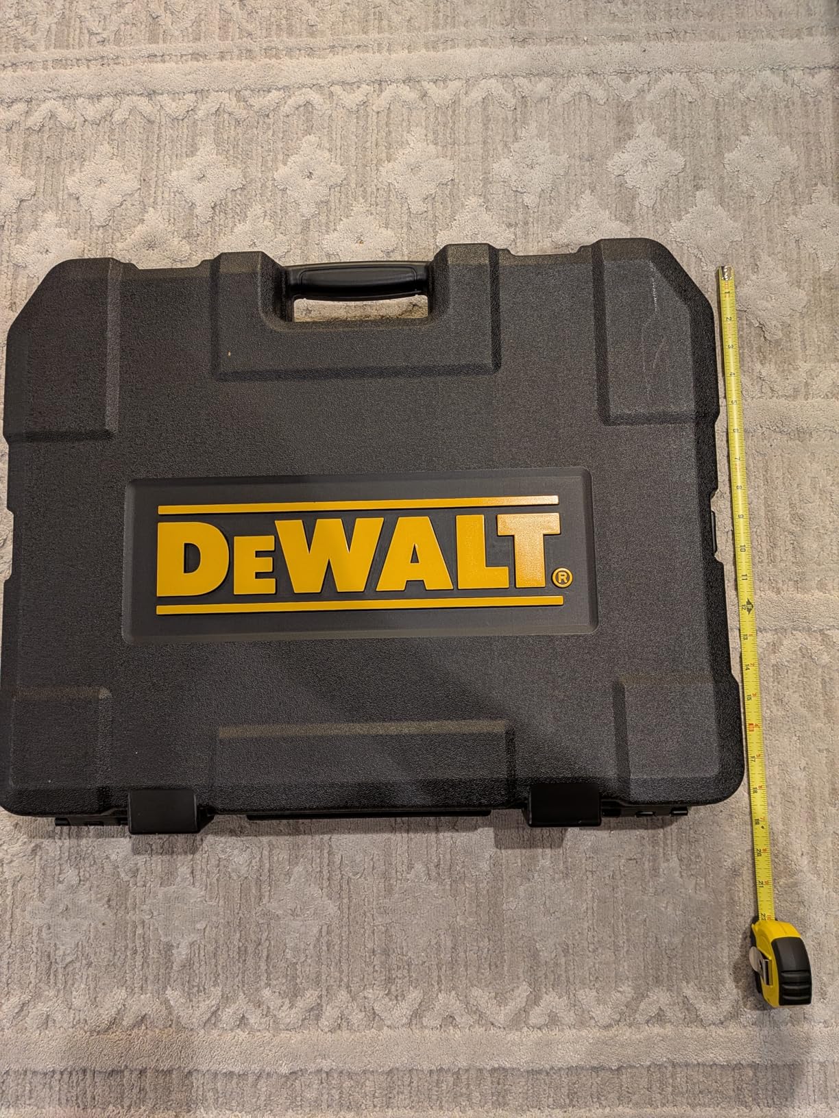 DEWALT 192 Pcs. Mechanics Tool Set, 1/2, 1/4, 3/8 Socket Set, SAE and Metric Socket Wrench Set, Hard Shell Tool Box (DWMT75049) customer photo 2
