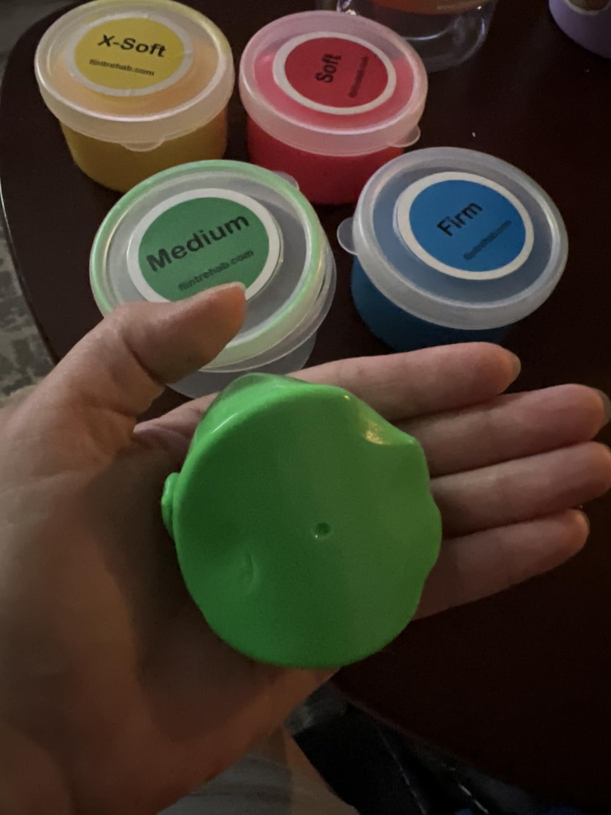 FlintRehab Therapy Putty for Teens & Adults (4 Pack, 3 Oz Each) - Putty for Hand Therapy, Fidgeting & Stress Relief - Non-Toxic Resistive Exercise Putty for Hand Strengthening customer photo 2