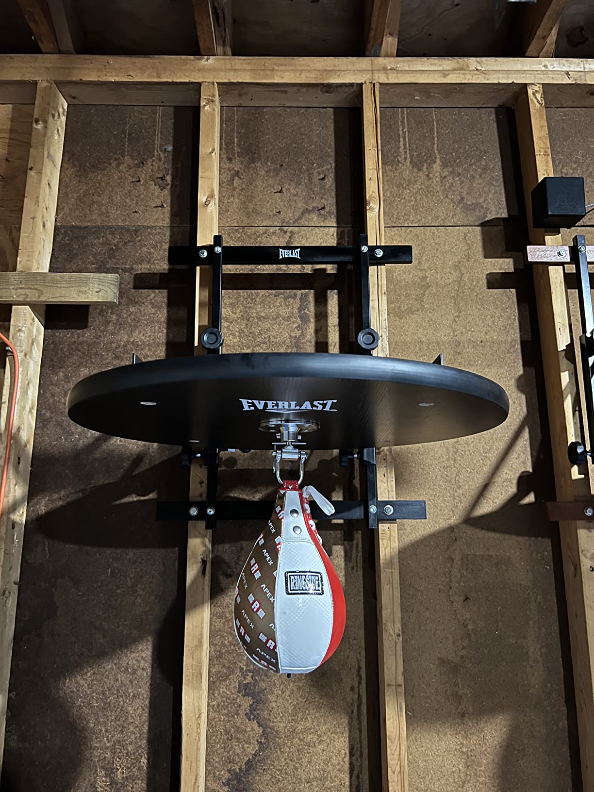 Ringside Apex Boxing Speed Bag - Premium Synthetic Leather Punching Ball customer photo 1