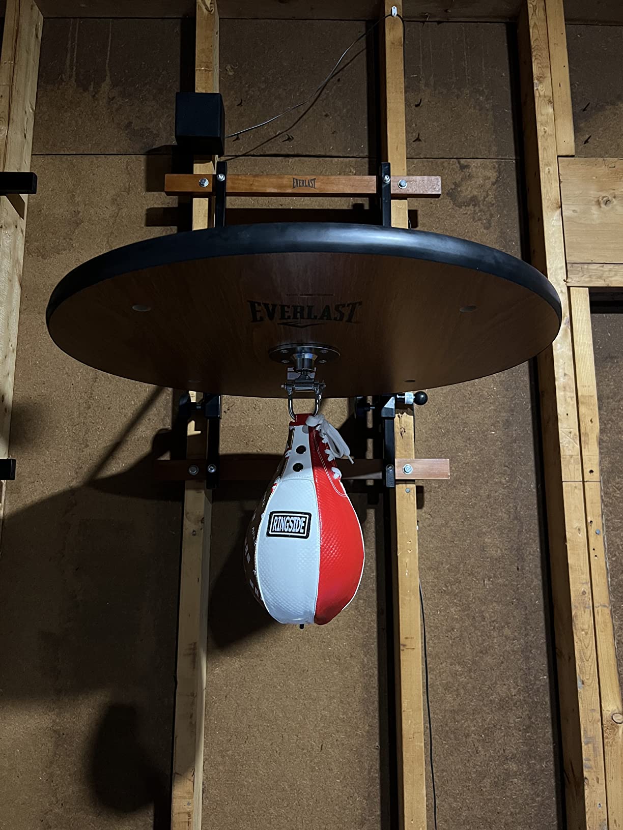 Ringside Apex Boxing Speed Bag - Premium Synthetic Leather Punching Ball customer photo 2