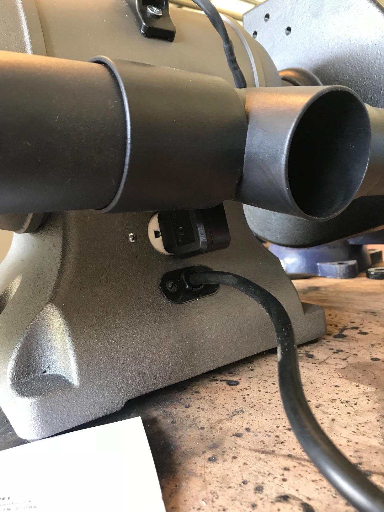 JET 10-Inch Industrial Bench Grinder, 1800 RPM, 1-1/2 HP, 115V 1Ph (Model IBG-10) customer photo 2